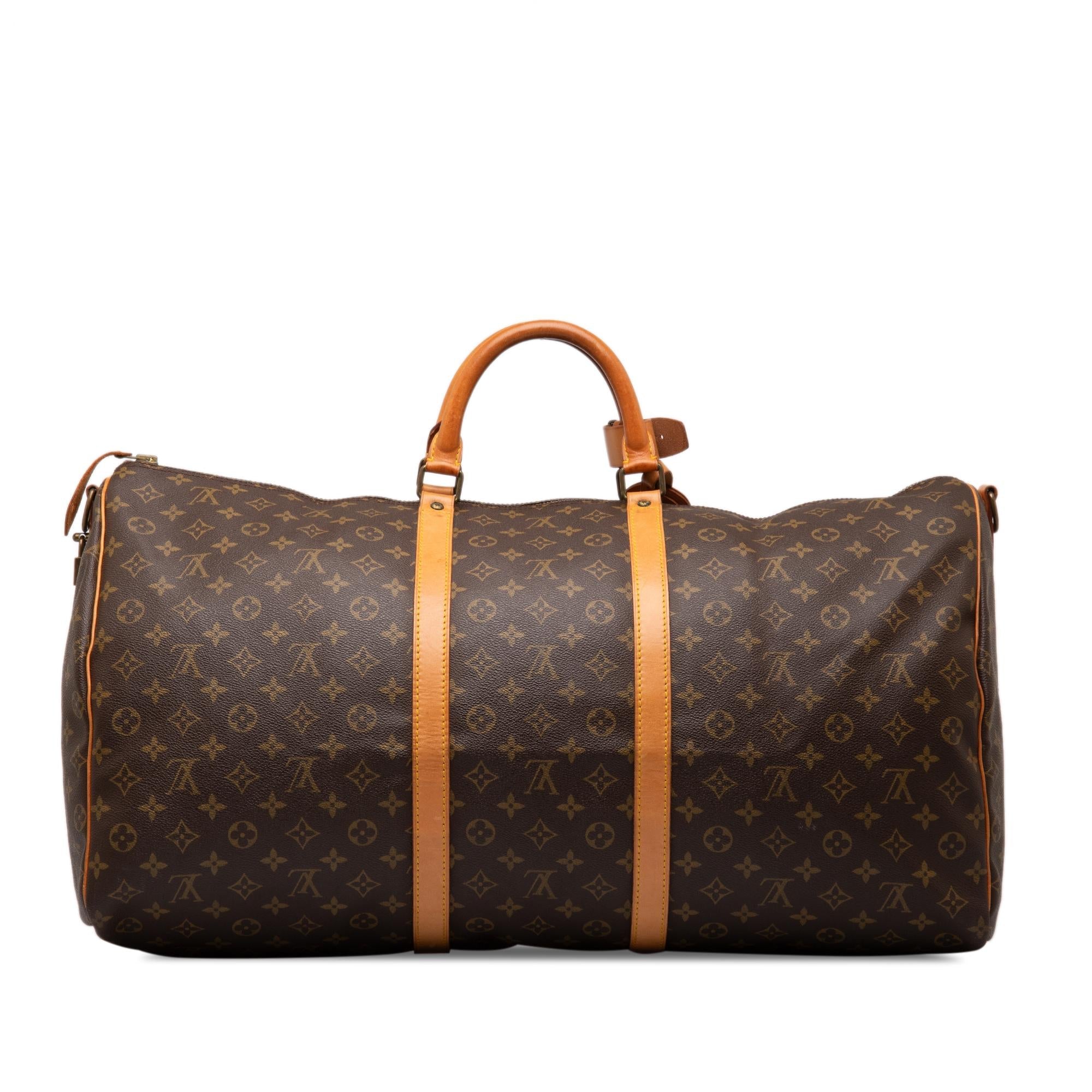 Louis Vuitton Monogram Keepall Bandouliere 60 (SHG-FmPhqQ)