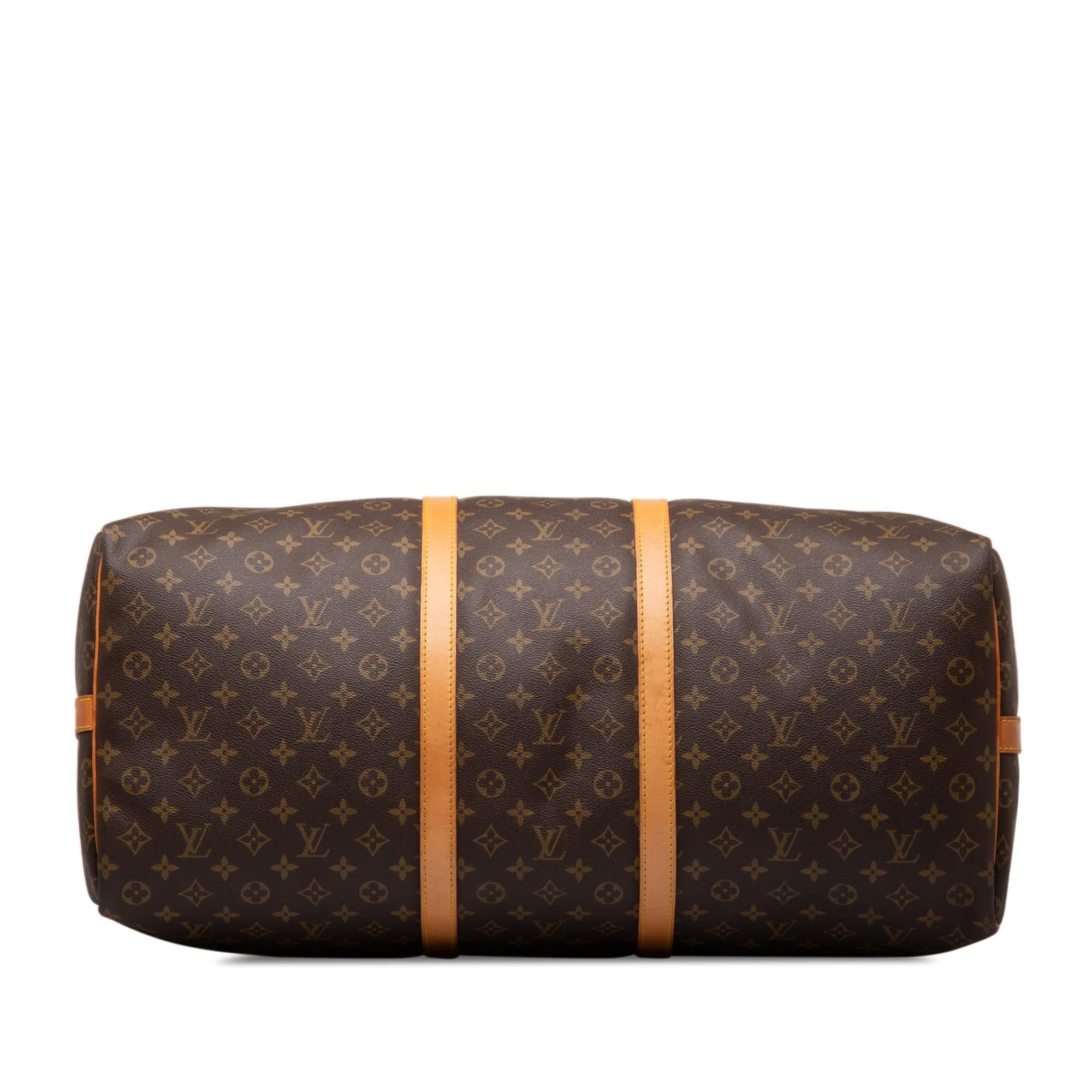 Louis Vuitton Monogram Keepall Bandouliere 60 (SHG-FmPhqQ)