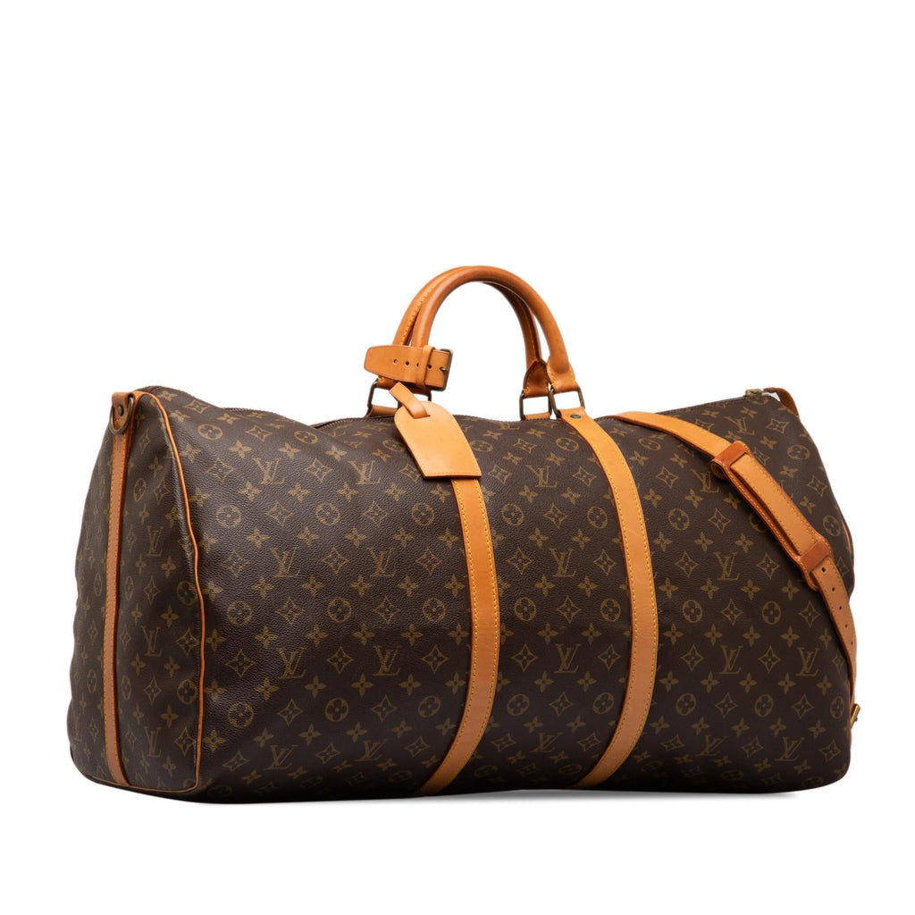Louis Vuitton Monogram Keepall Bandouliere 60 (SHG-FmPhqQ)