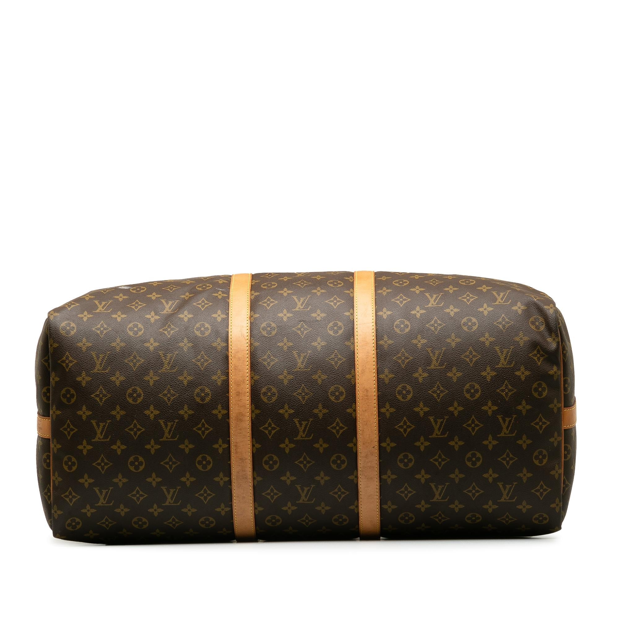 Louis Vuitton Monogram Keepall Bandouliere 60 (SHG-vnXaTj)