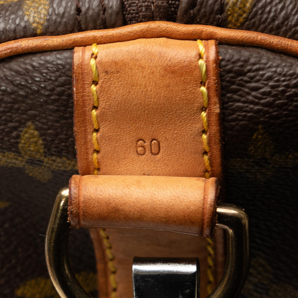Louis Vuitton Monogram Keepall Bandouliere 60 (SHG-vnXaTj)