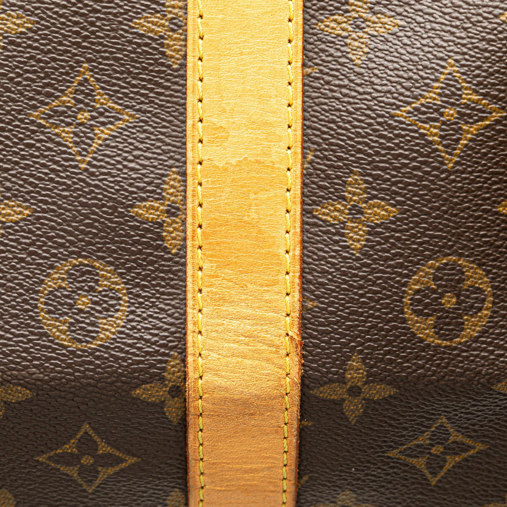 Louis Vuitton Monogram Keepall Bandouliere 60 (SHG-SMj1PM)