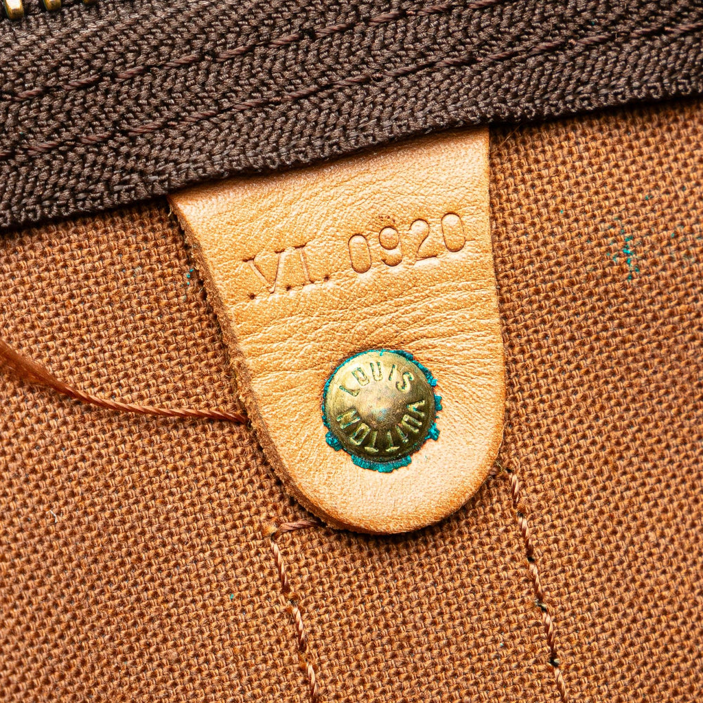 Louis Vuitton Monogram Keepall Bandouliere 60 (SHG-NLE5O5)