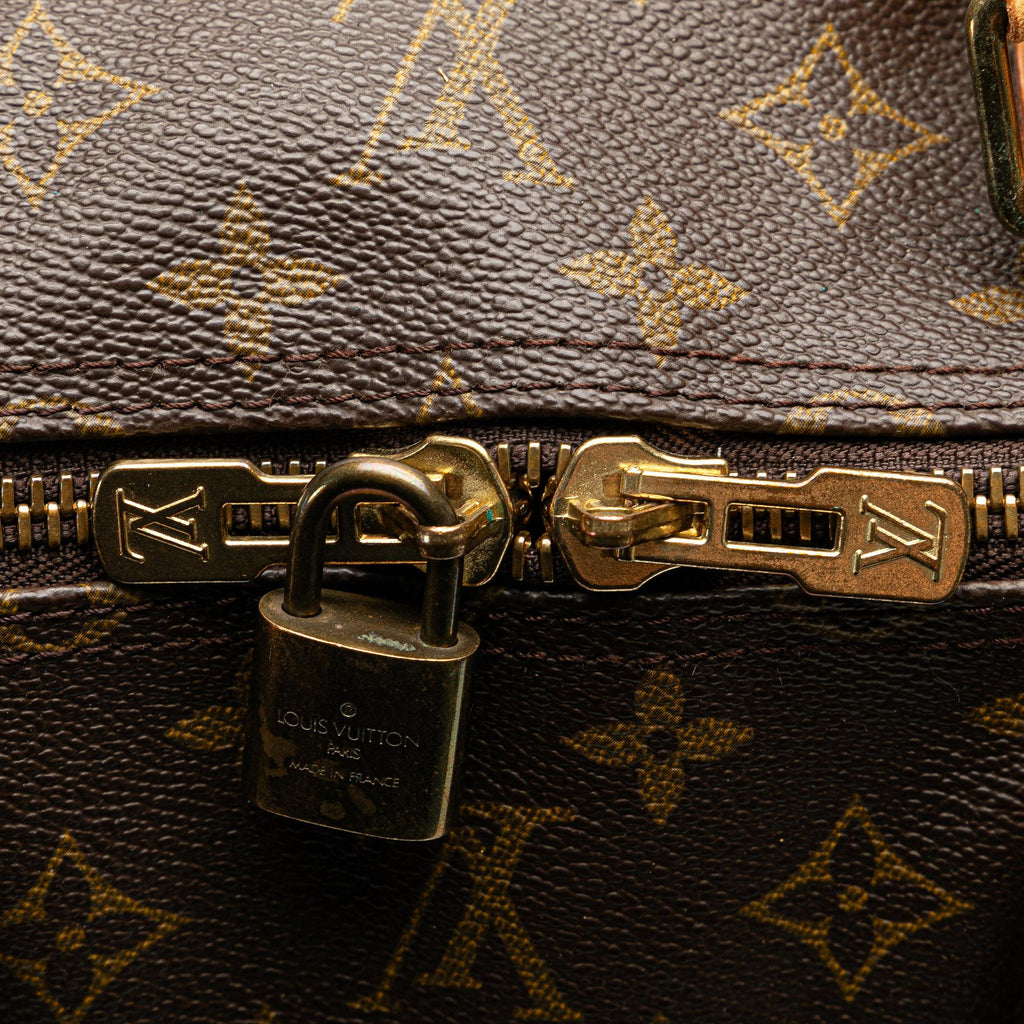 Louis Vuitton Monogram Keepall Bandouliere 60 (SHG-NLE5O5)
