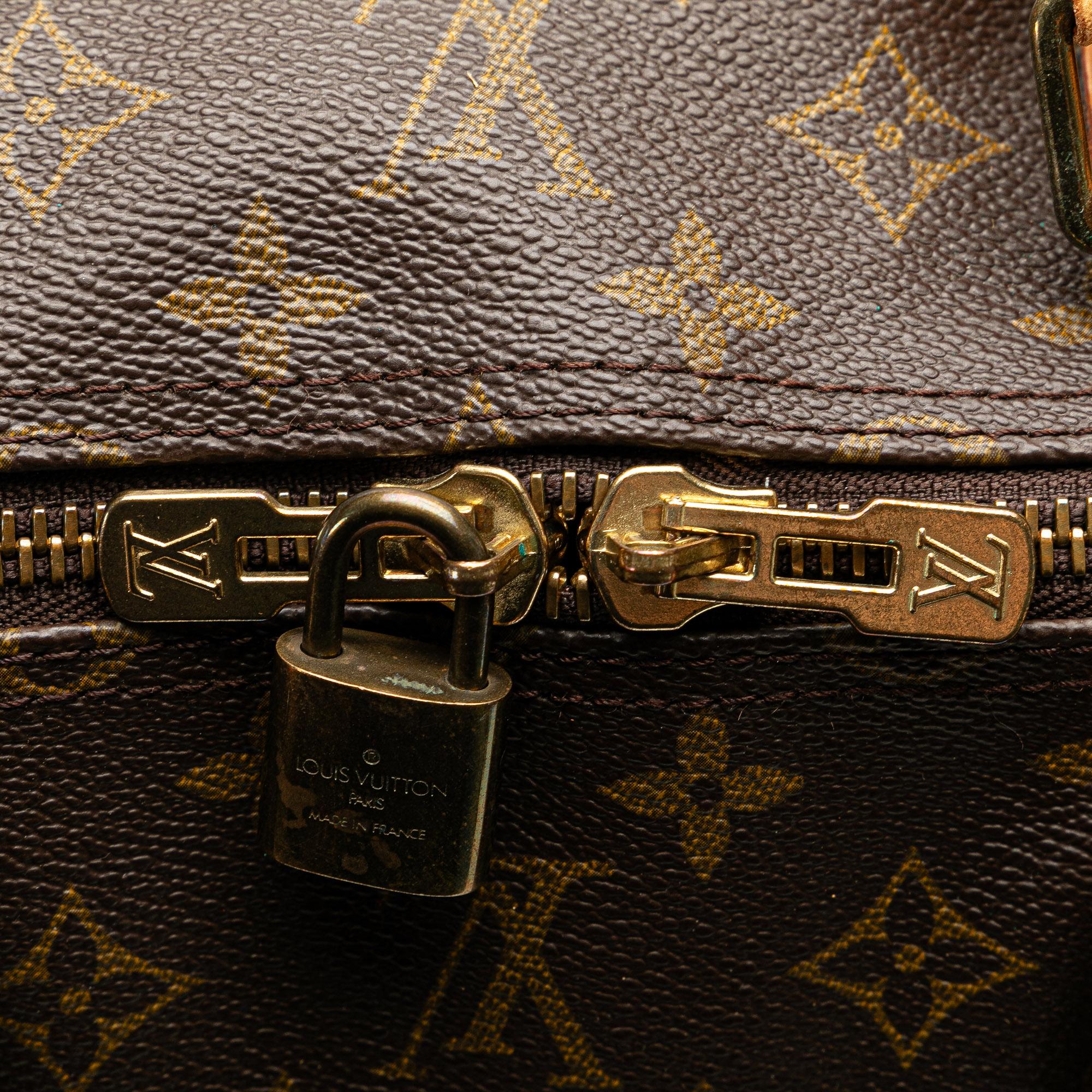 Louis Vuitton Monogram Keepall Bandouliere 60 (SHG-NLE5O5)