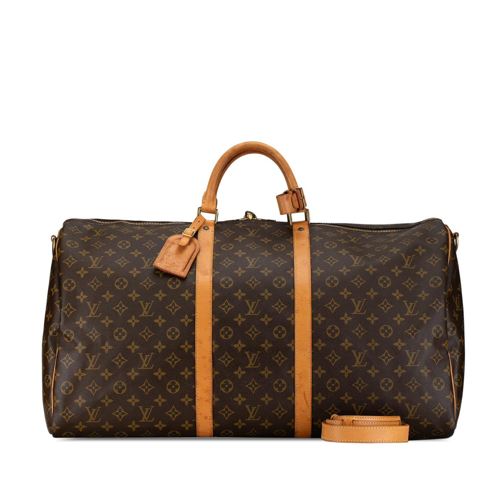 Louis Vuitton Monogram Keepall Bandouliere 60 (SHG-UKiFDT)