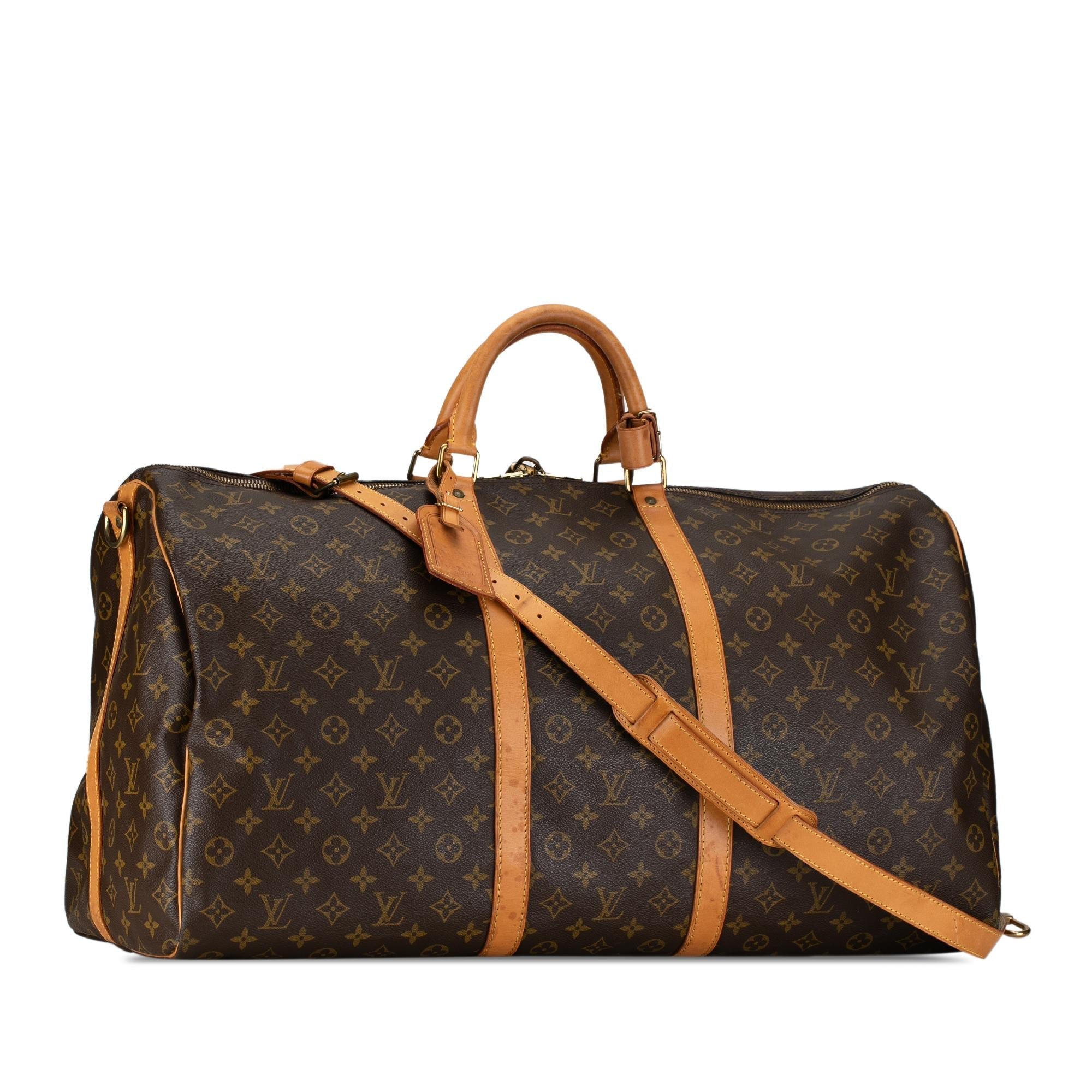 Louis Vuitton Monogram Keepall Bandouliere 60 (SHG-UKiFDT)
