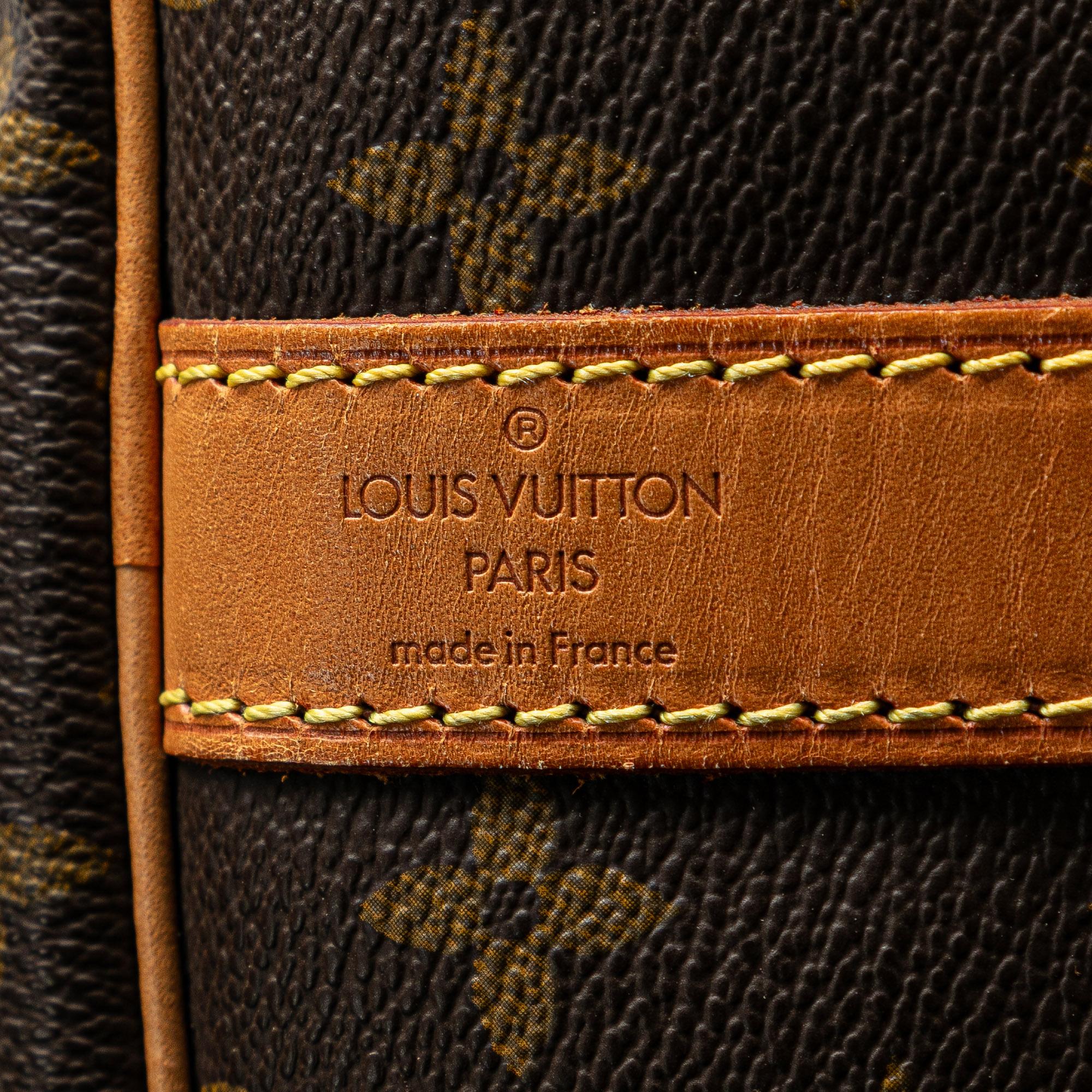 Louis Vuitton Monogram Keepall Bandouliere 60 (SHG-ST4B0r)