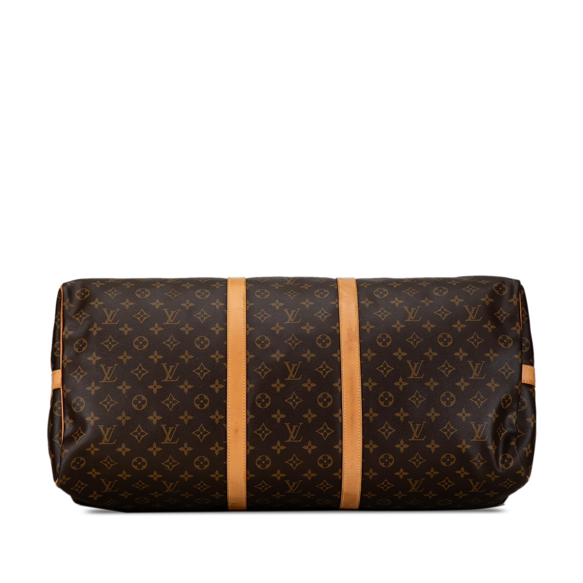 Louis Vuitton Monogram Keepall Bandouliere 60 (SHG-uDTRuM)