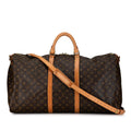 Louis Vuitton Monogram Keepall Bandouliere 60 (SHG-Nsz8zQ)