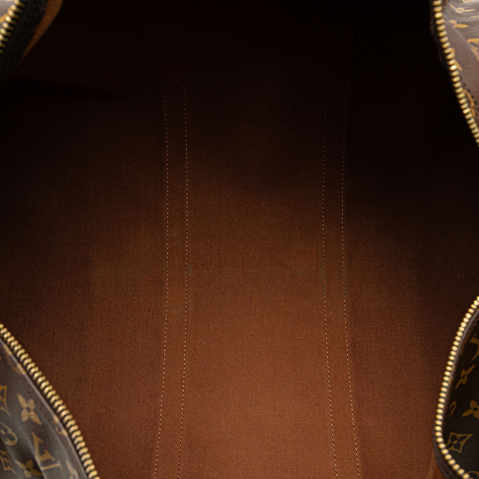 Louis Vuitton Monogram Keepall Bandouliere 60 (SHG-NIoV5f)