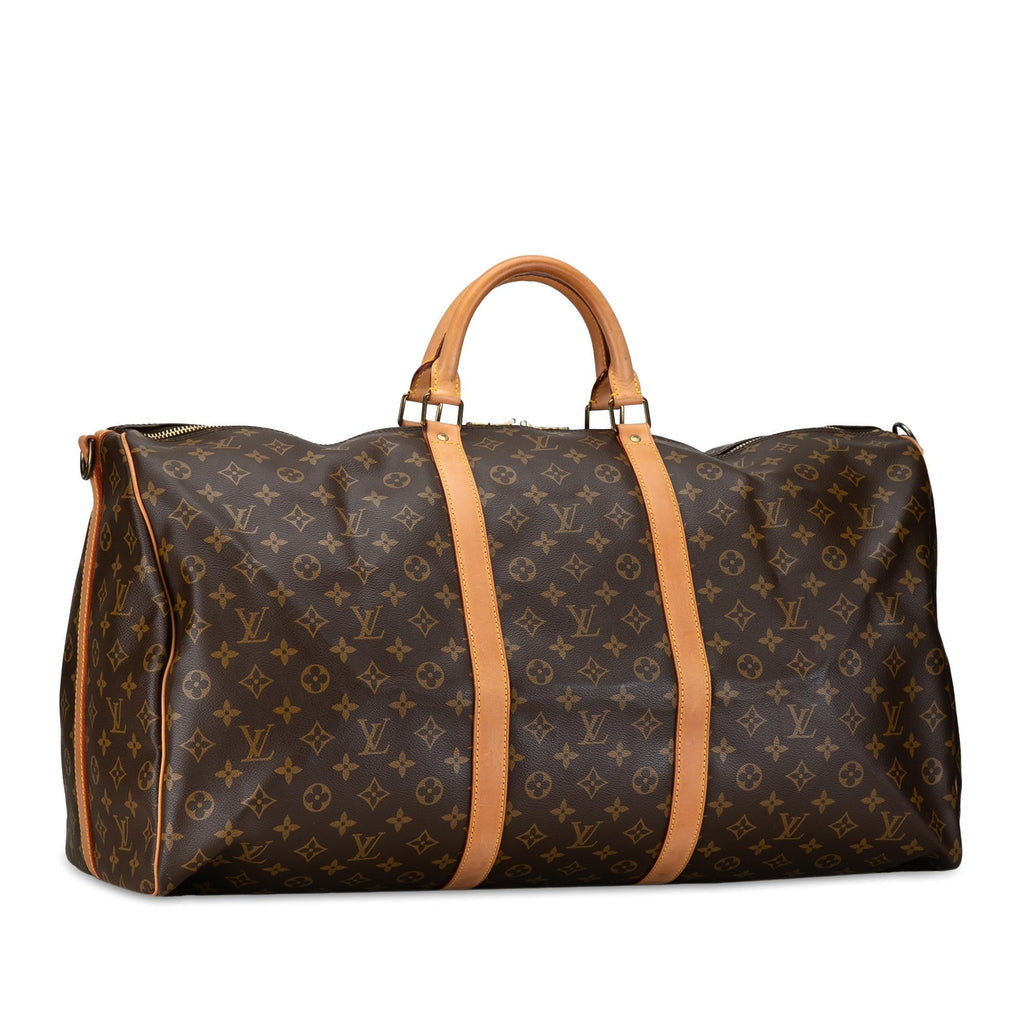 Louis Vuitton Monogram Keepall Bandouliere 60 (SHG-NIoV5f)