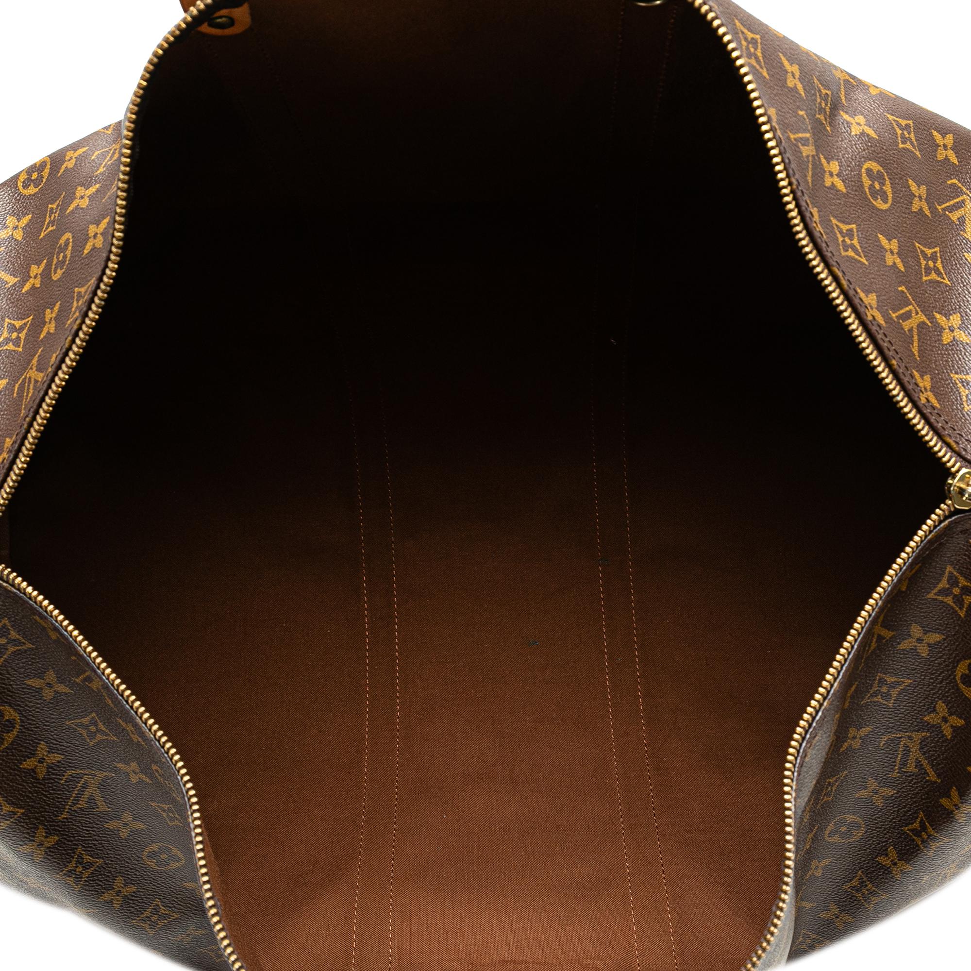 Louis Vuitton Monogram Keepall Bandouliere 60 (SHG-0UiiAY)