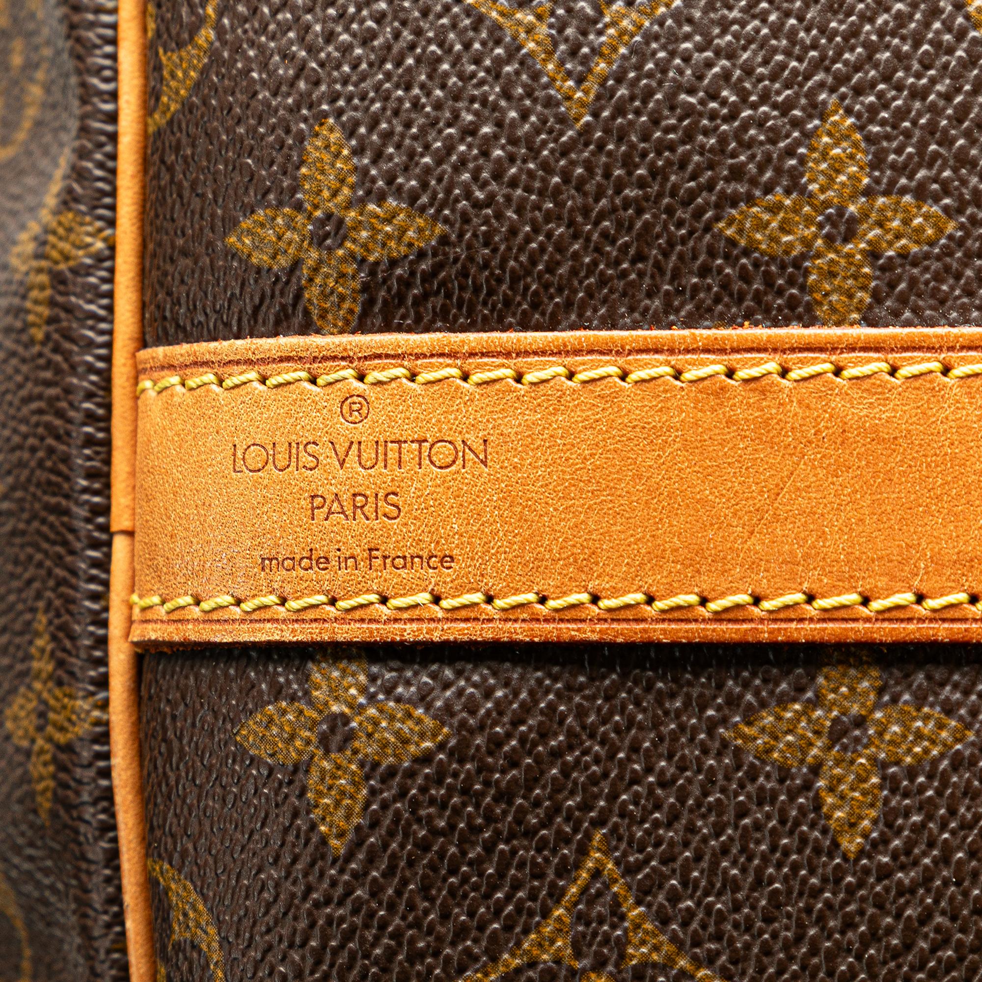 Louis Vuitton Monogram Keepall Bandouliere 60 (SHG-0UiiAY)