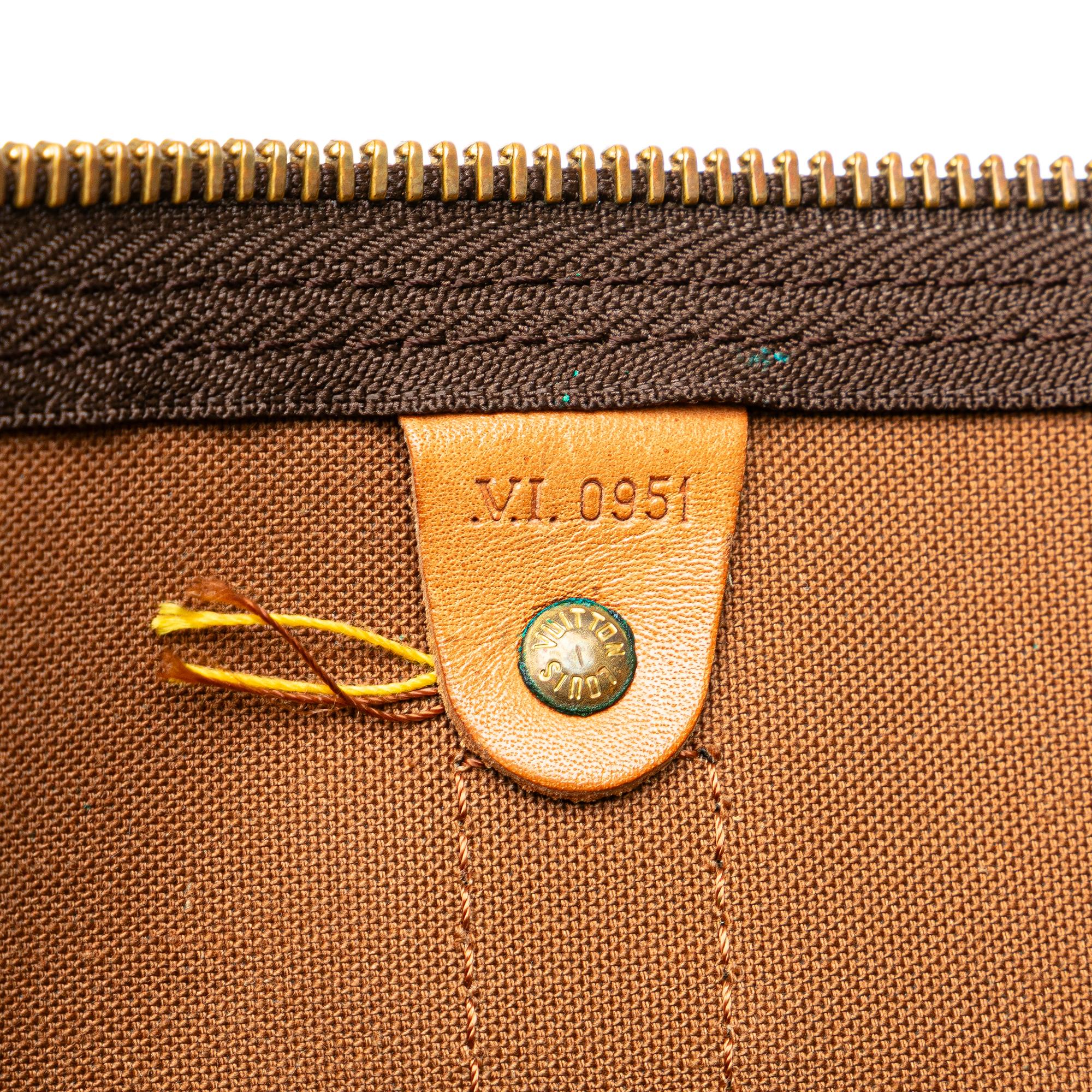 Louis Vuitton Monogram Keepall Bandouliere 60 (SHG-6wSsDC)