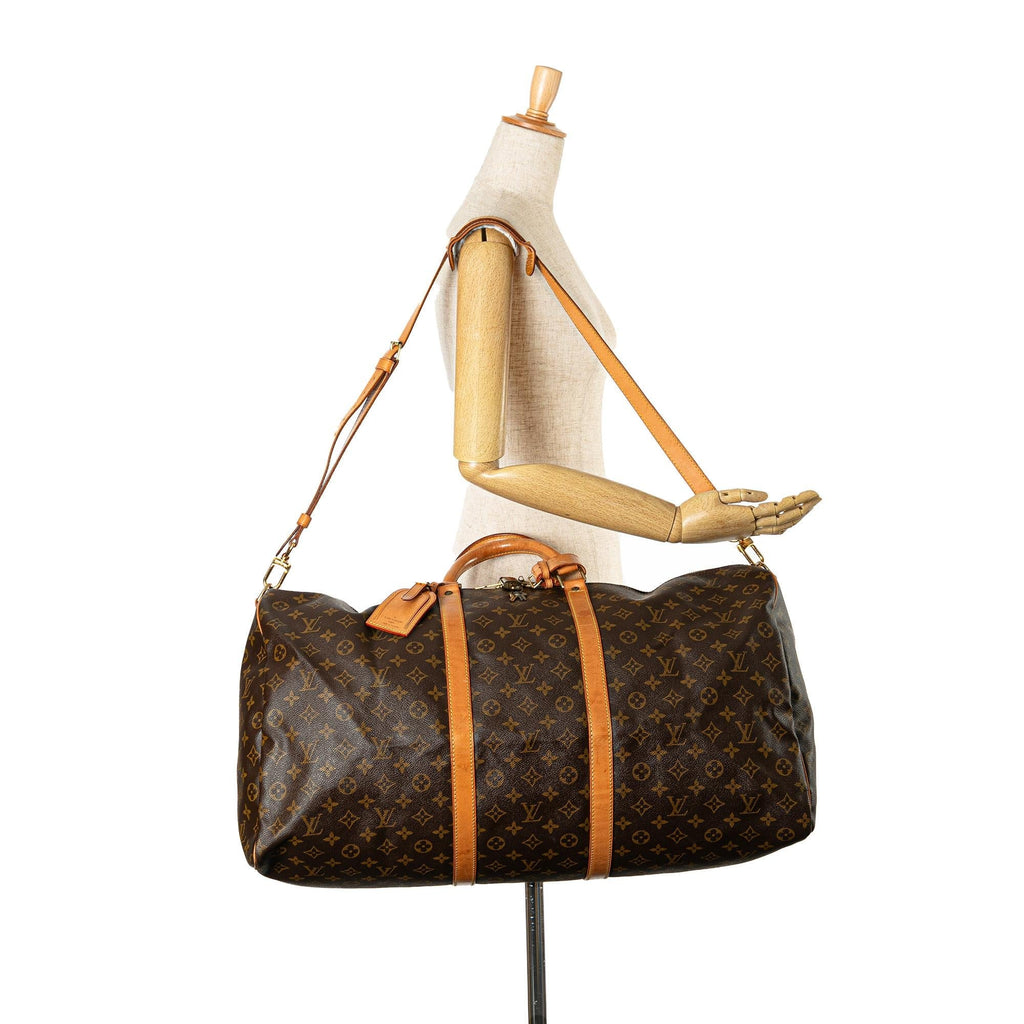 Louis Vuitton Monogram Keepall Bandouliere 60 (SHG-Kyk0qQ)
