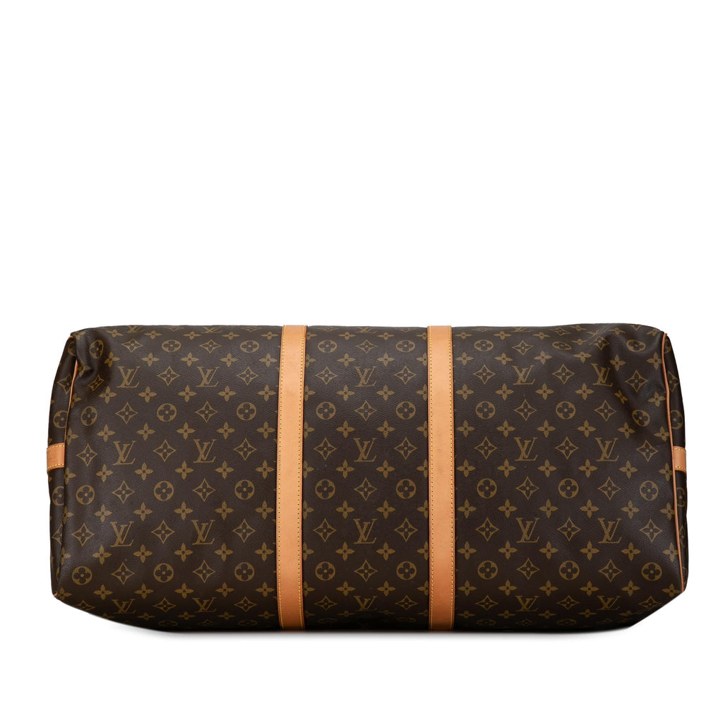 Louis Vuitton Monogram Keepall Bandouliere 60 (SHG-3XrsBP)
