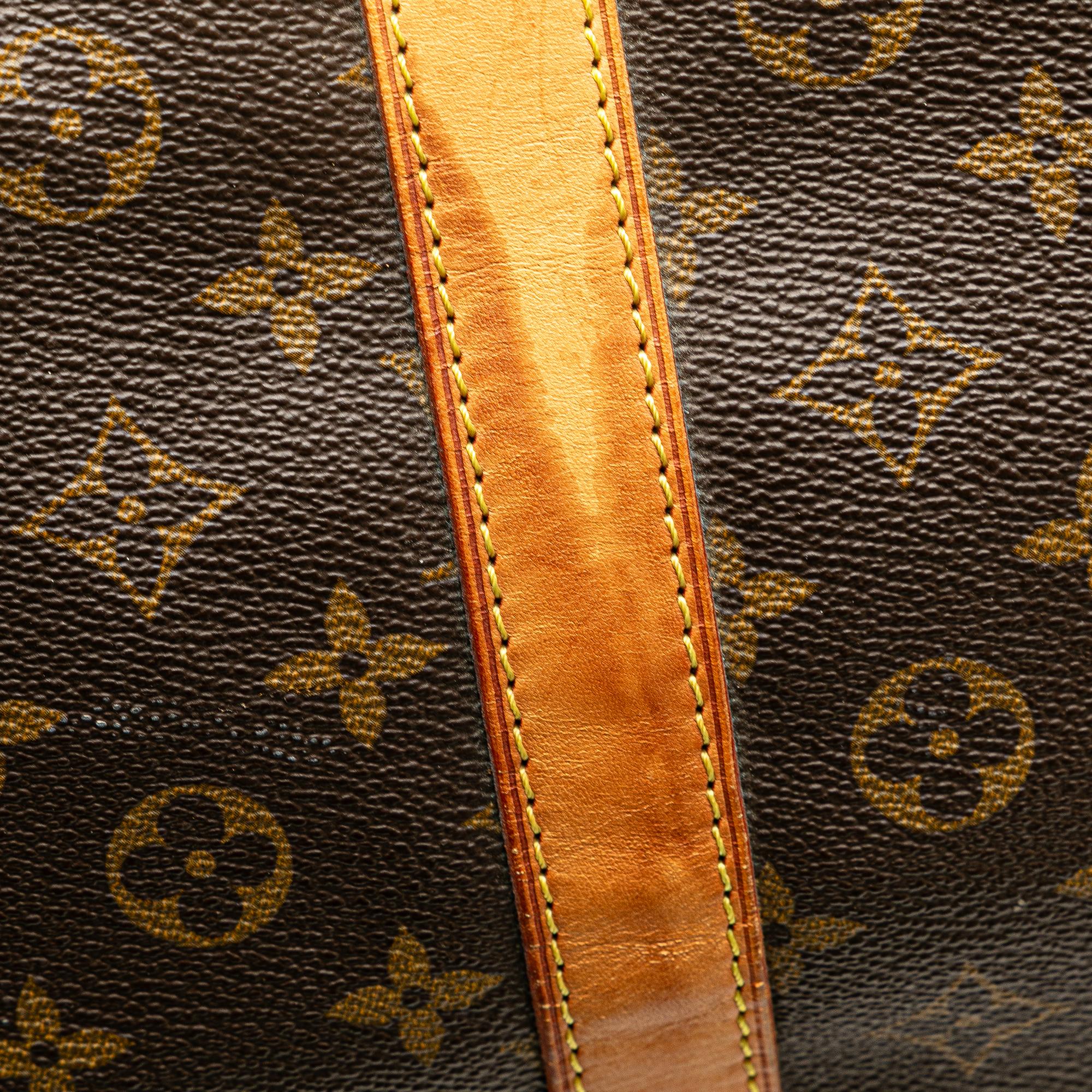 Louis Vuitton Monogram Keepall Bandouliere 60 (SHG-nWo2WS)
