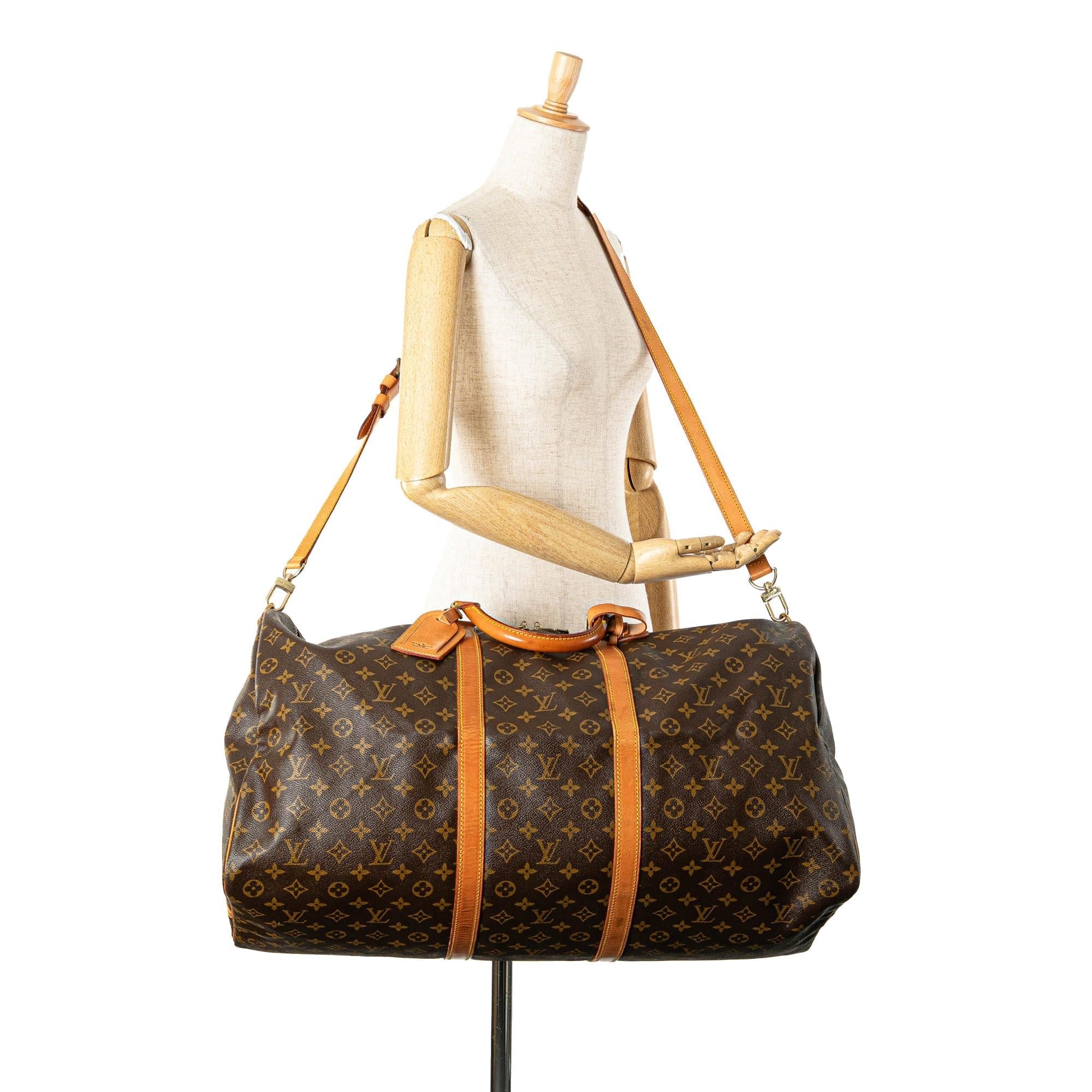 Louis Vuitton Monogram Keepall Bandouliere 60