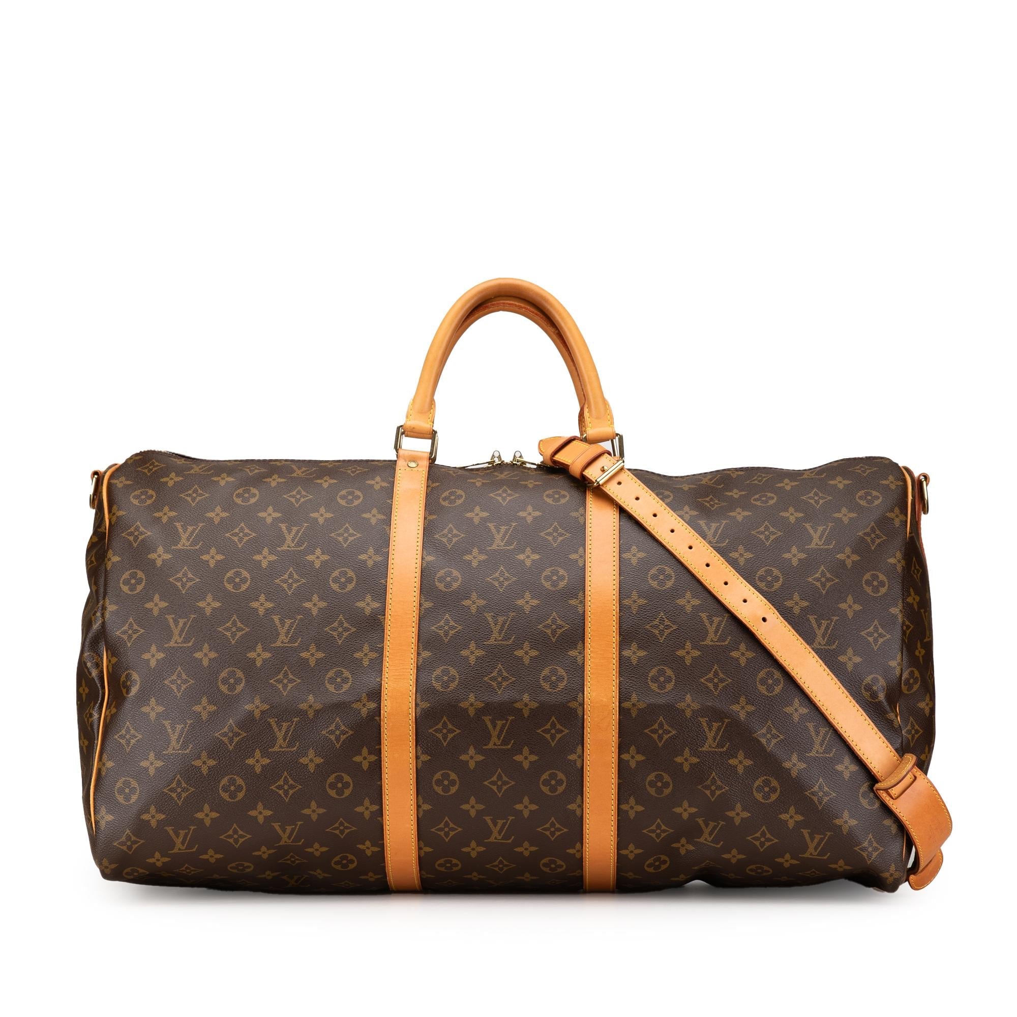 Louis Vuitton Monogram Keepall Bandouliere 60