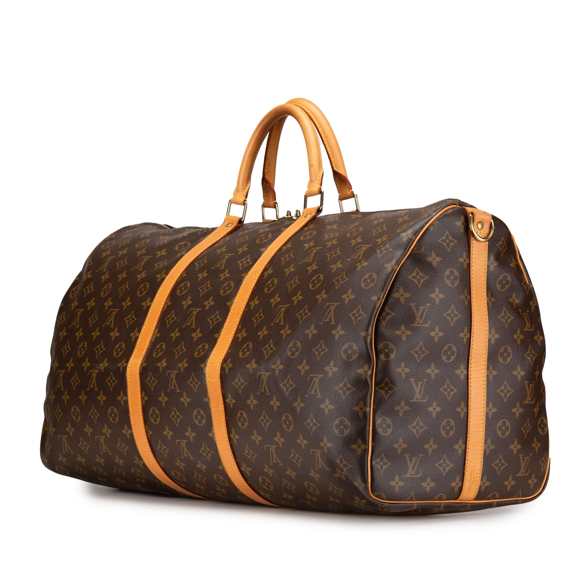 Louis Vuitton Monogram Keepall Bandouliere 60