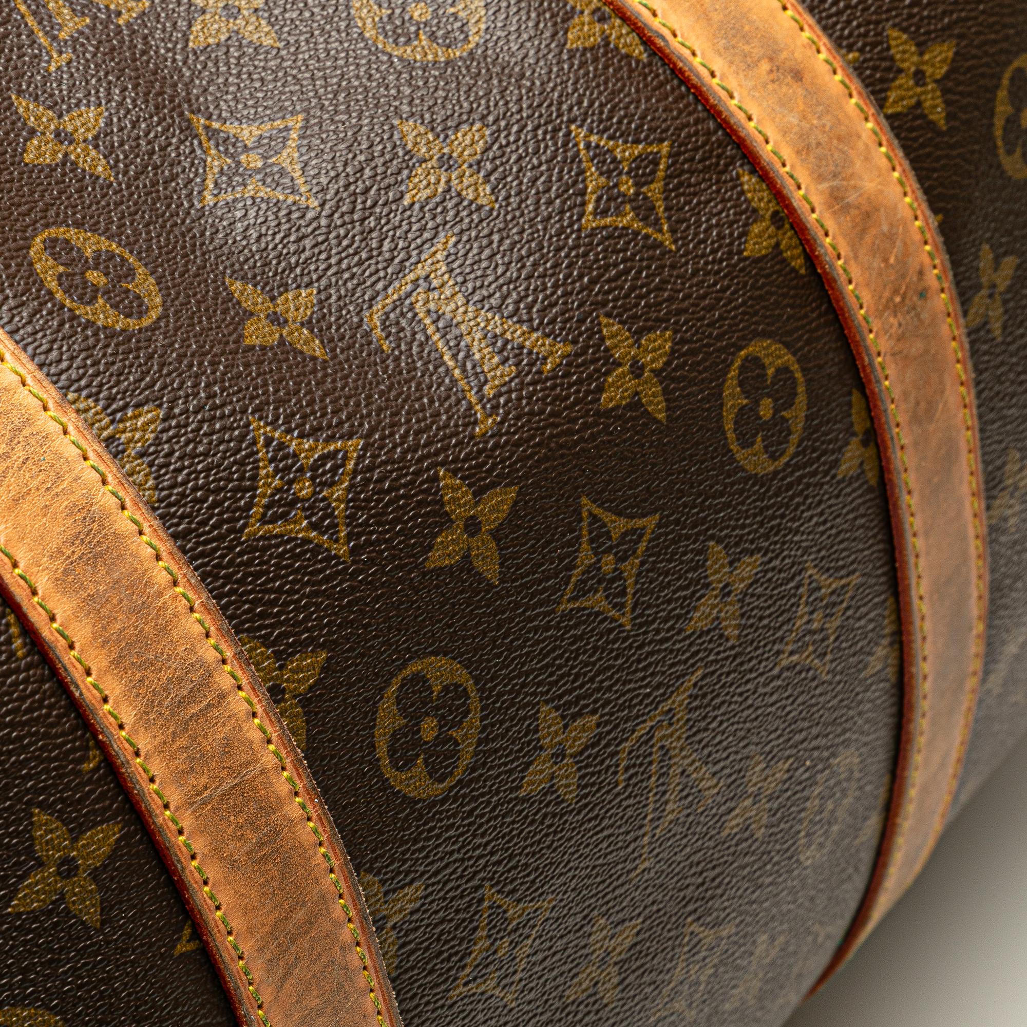 Louis Vuitton Monogram Keepall Bandouliere 60