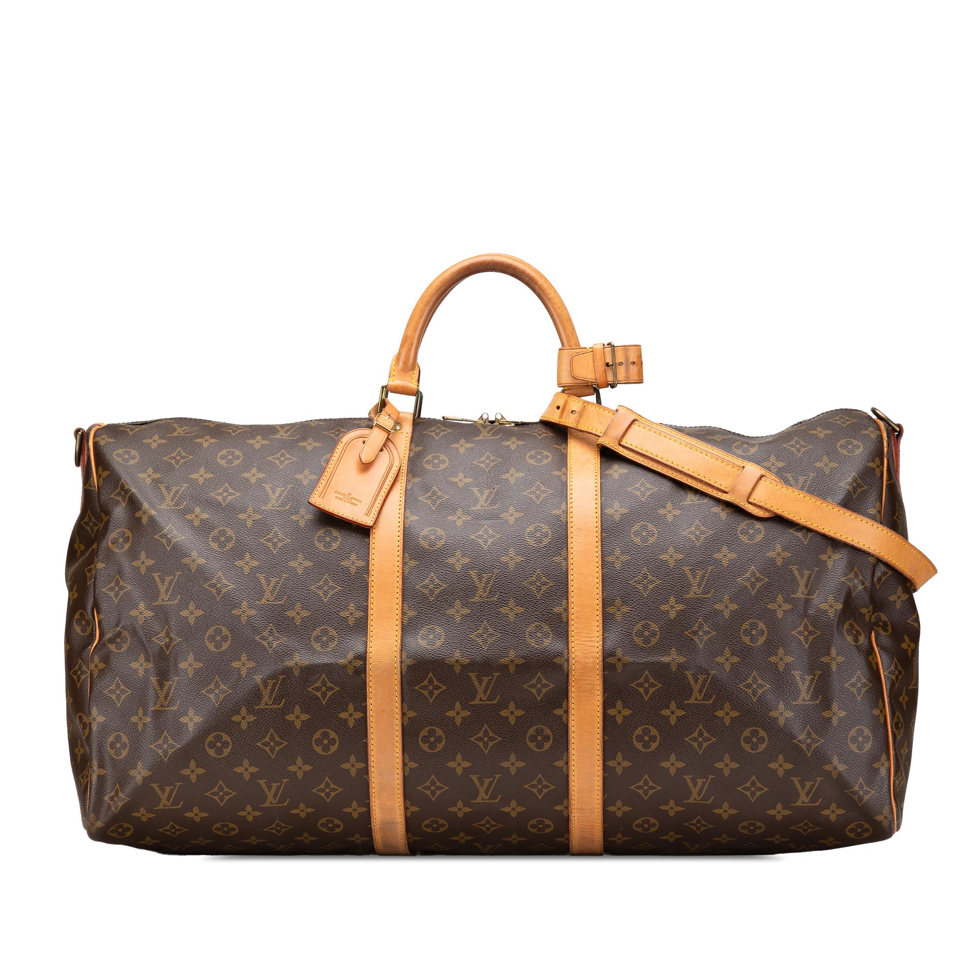 Louis Vuitton Monogram Keepall Bandouliere 60