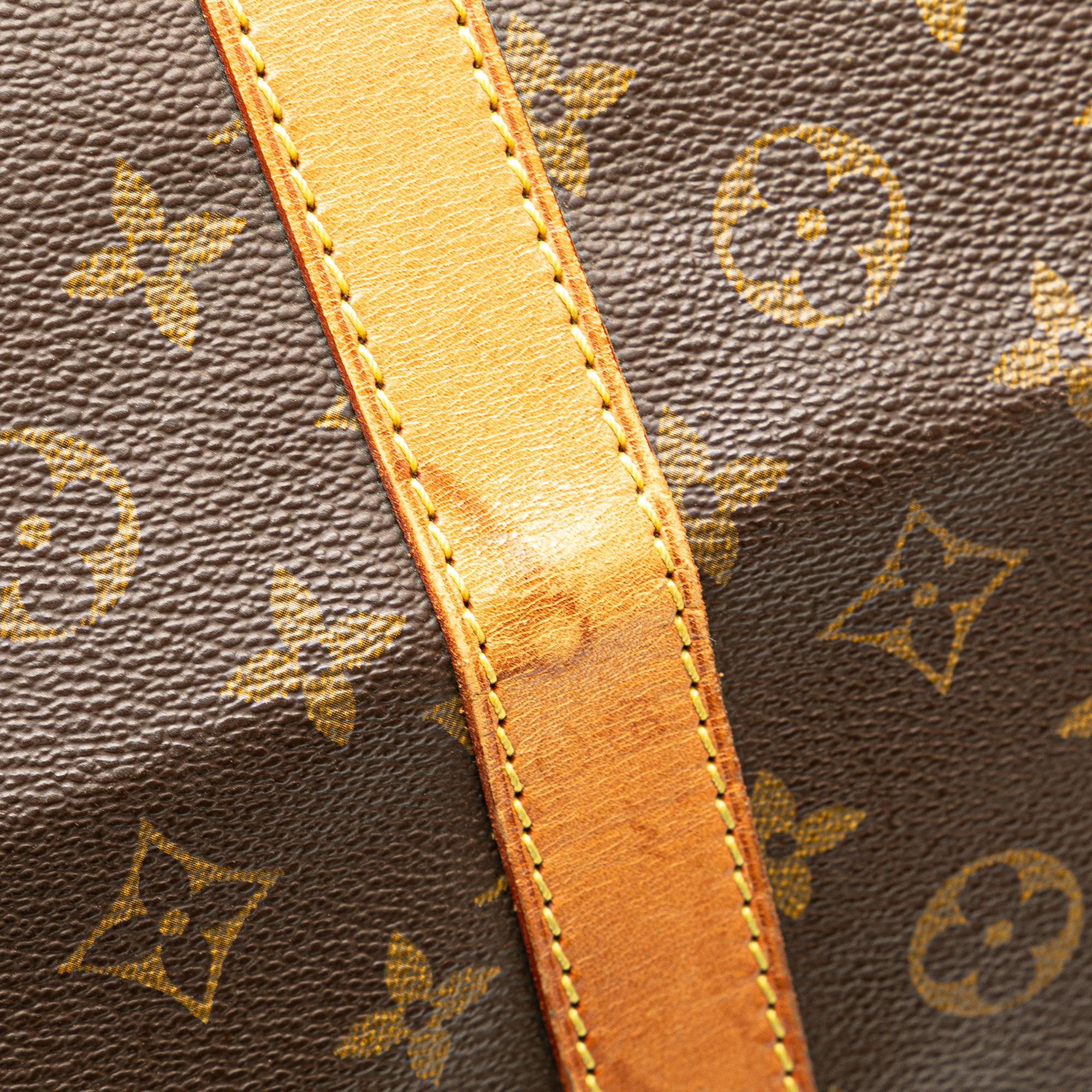 Louis Vuitton Monogram Keepall Bandouliere 60