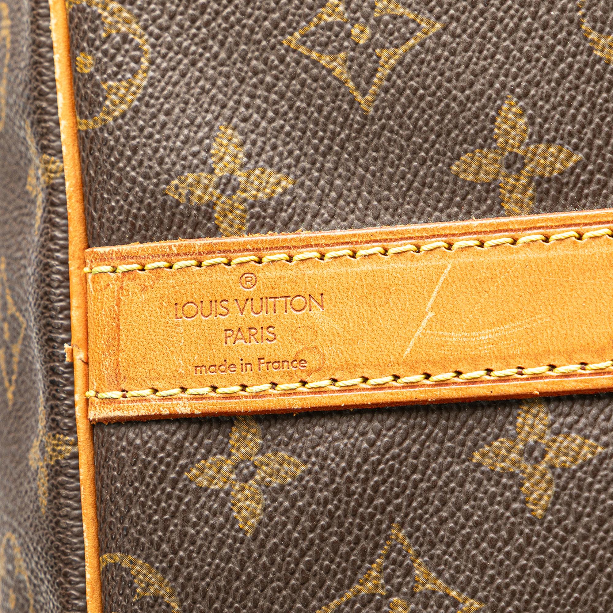 Louis Vuitton Monogram Keepall Bandouliere 60