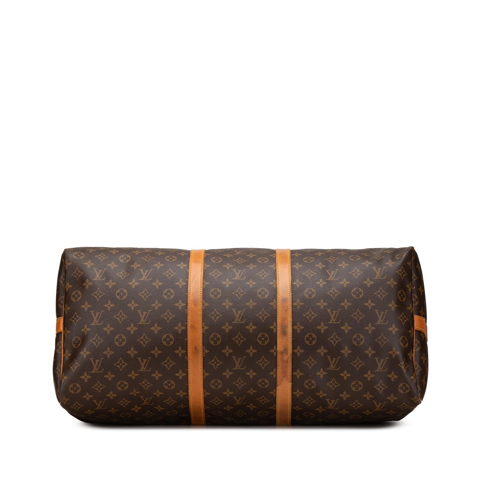 Louis Vuitton Monogram Keepall Bandouliere 60