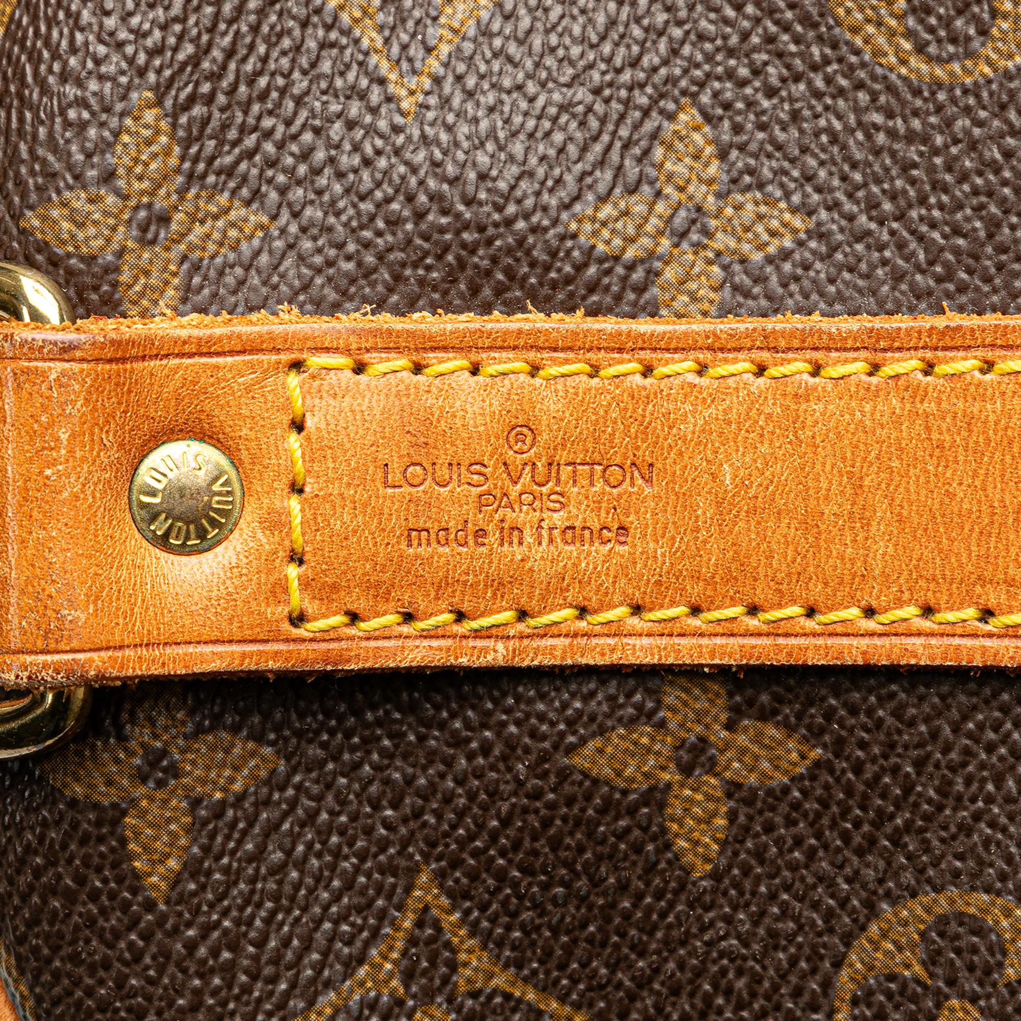Louis Vuitton Monogram Keepall Bandouliere 60