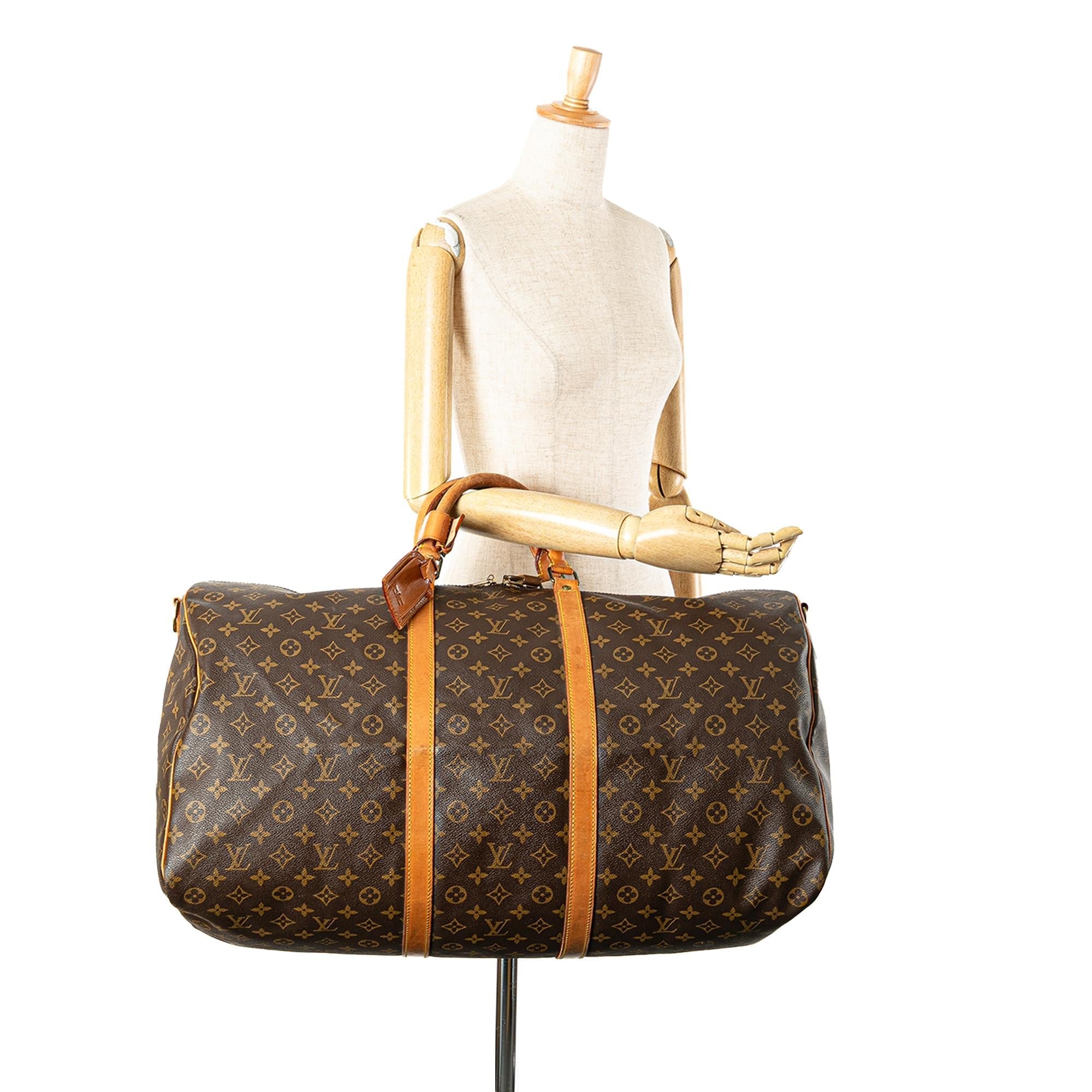Louis Vuitton Monogram Keepall Bandouliere 60