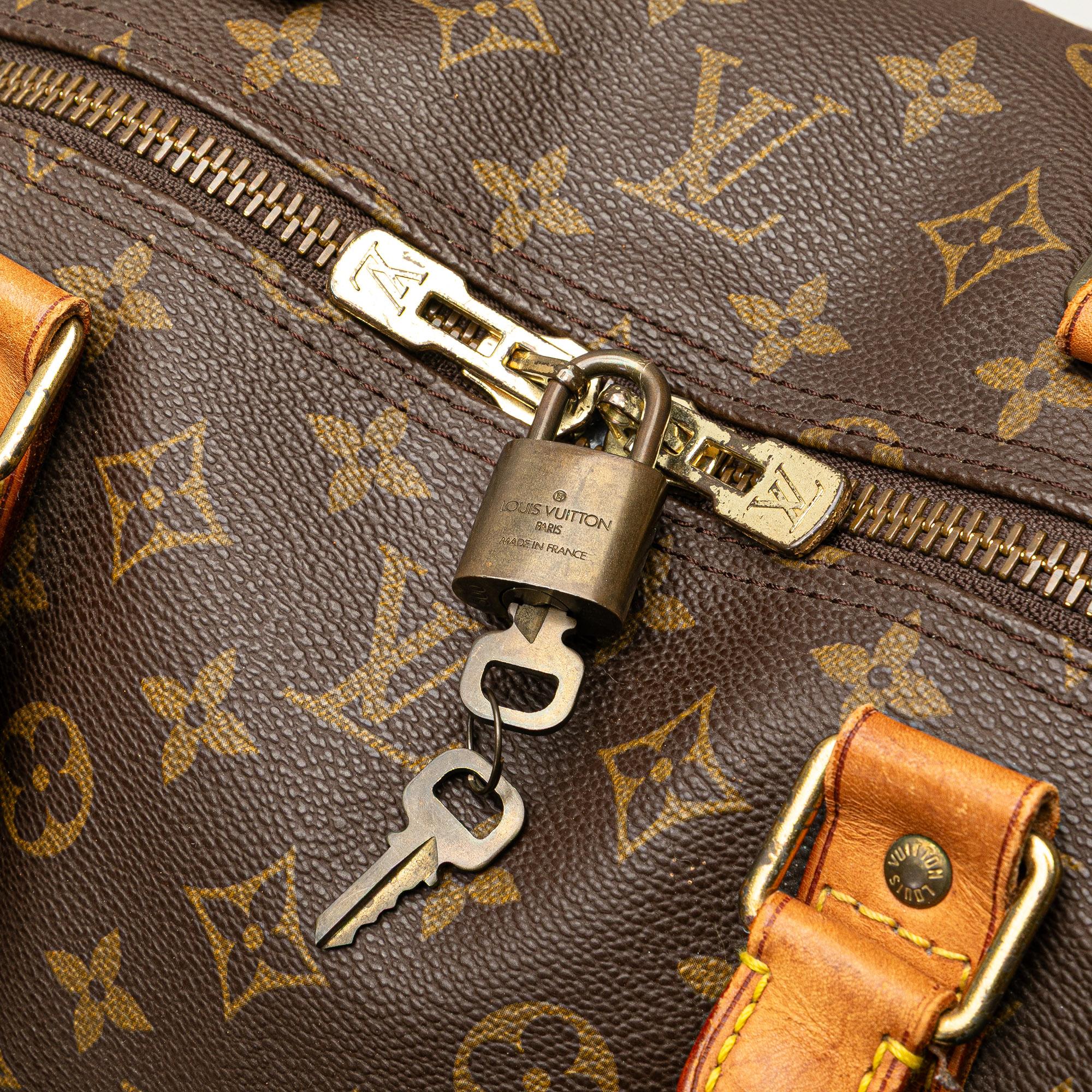Louis Vuitton Monogram Keepall Bandouliere 60