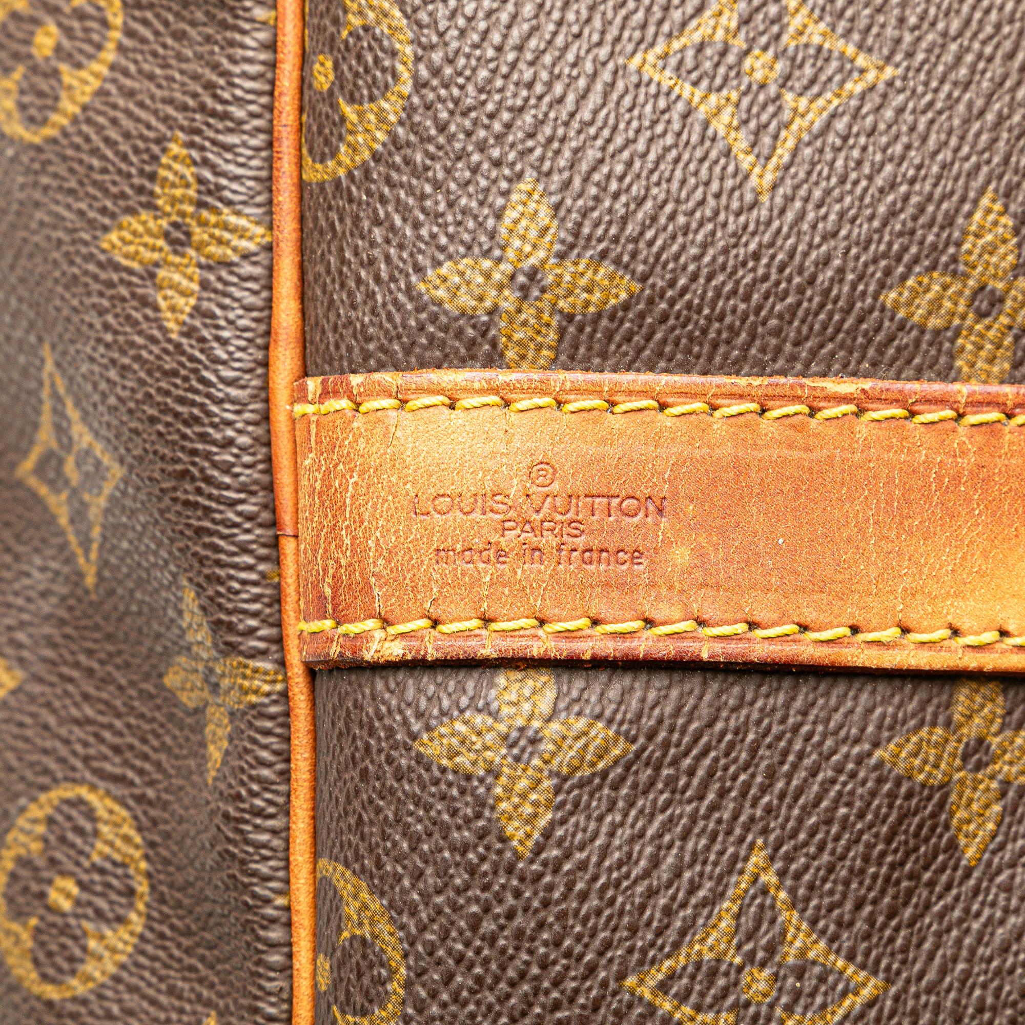 Louis Vuitton Monogram Keepall Bandouliere 60