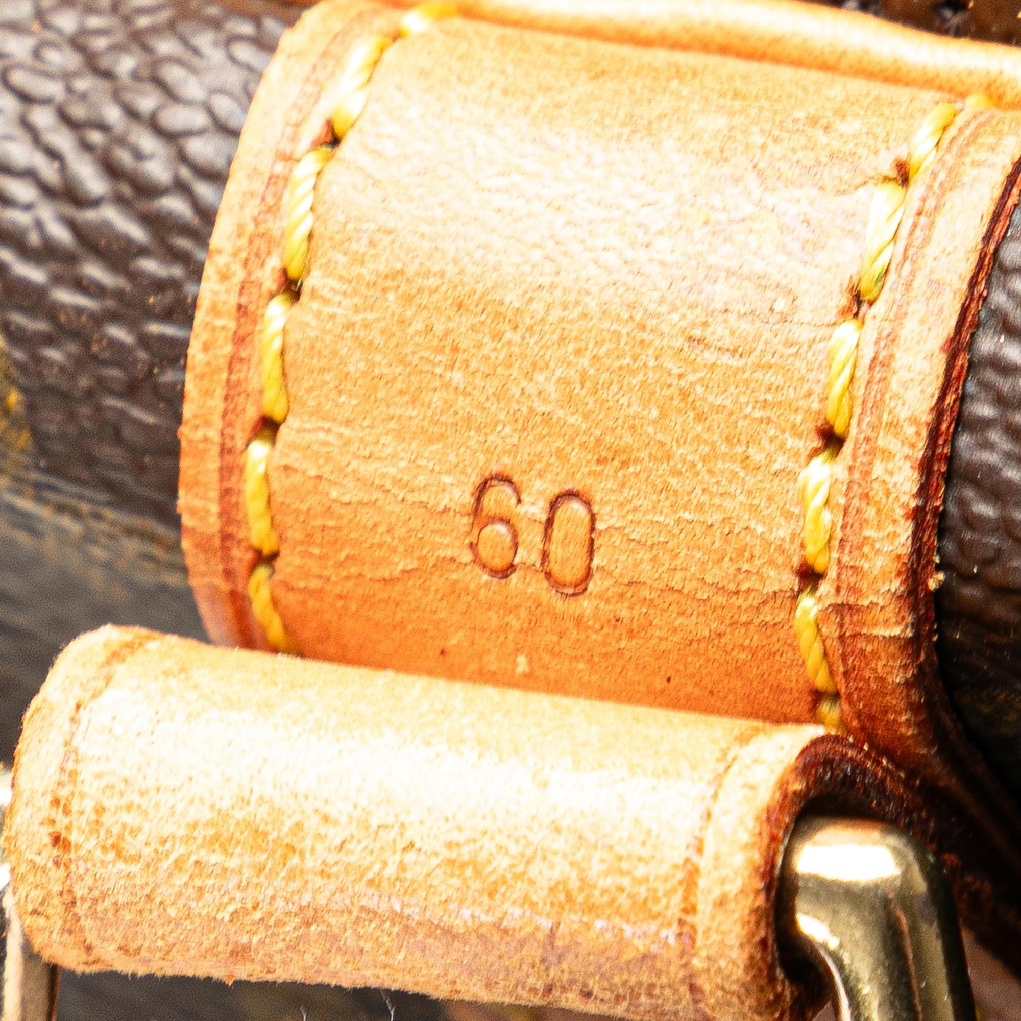 Louis Vuitton Monogram Keepall Bandouliere 60