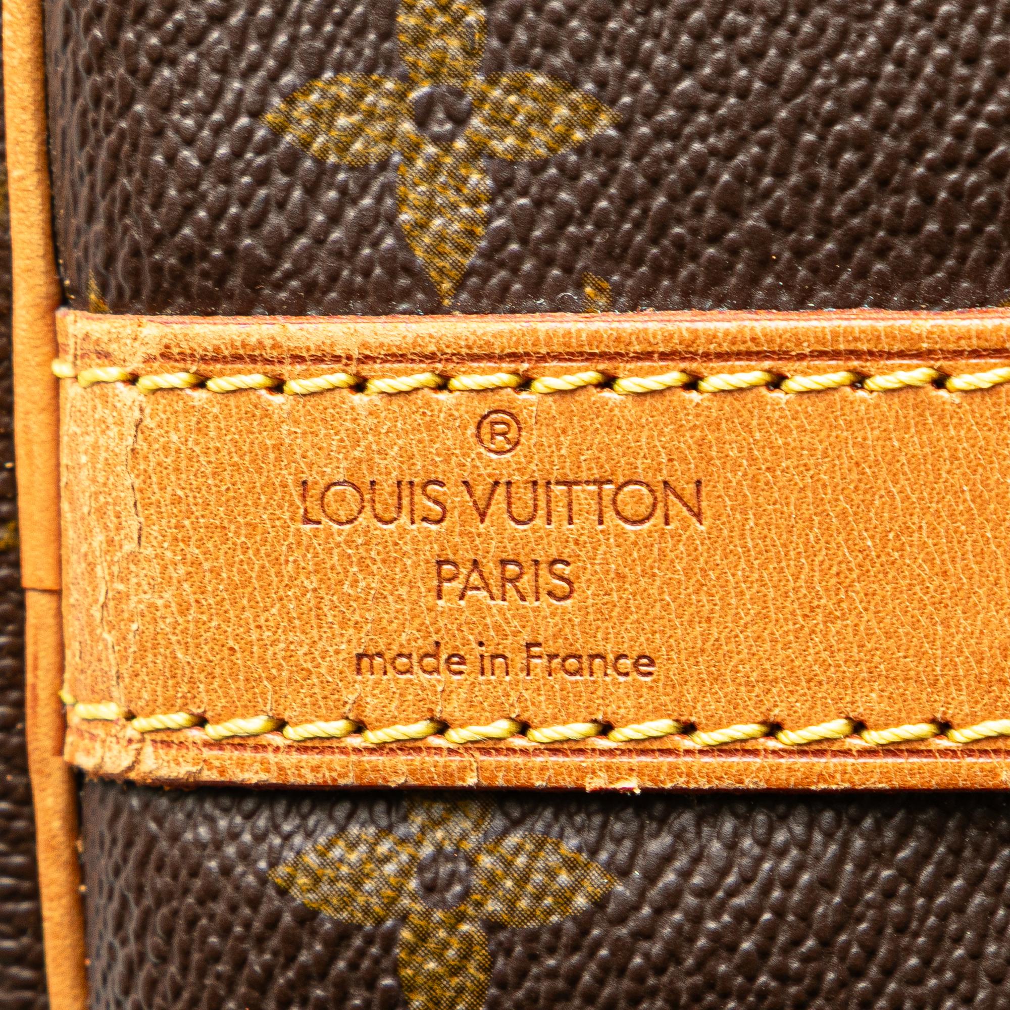 Louis Vuitton Monogram Keepall Bandouliere 60