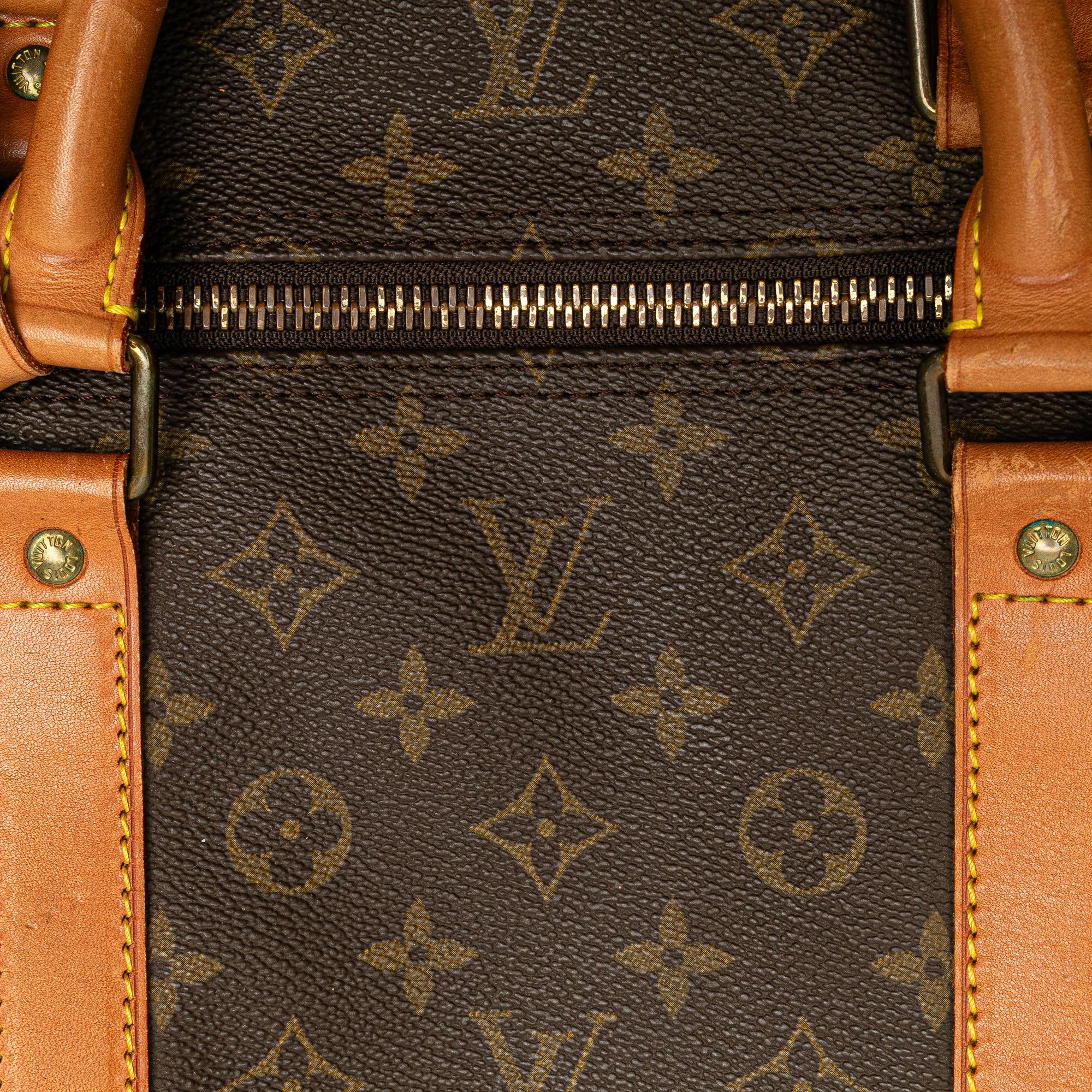 Louis Vuitton Monogram Keepall Bandouliere 60