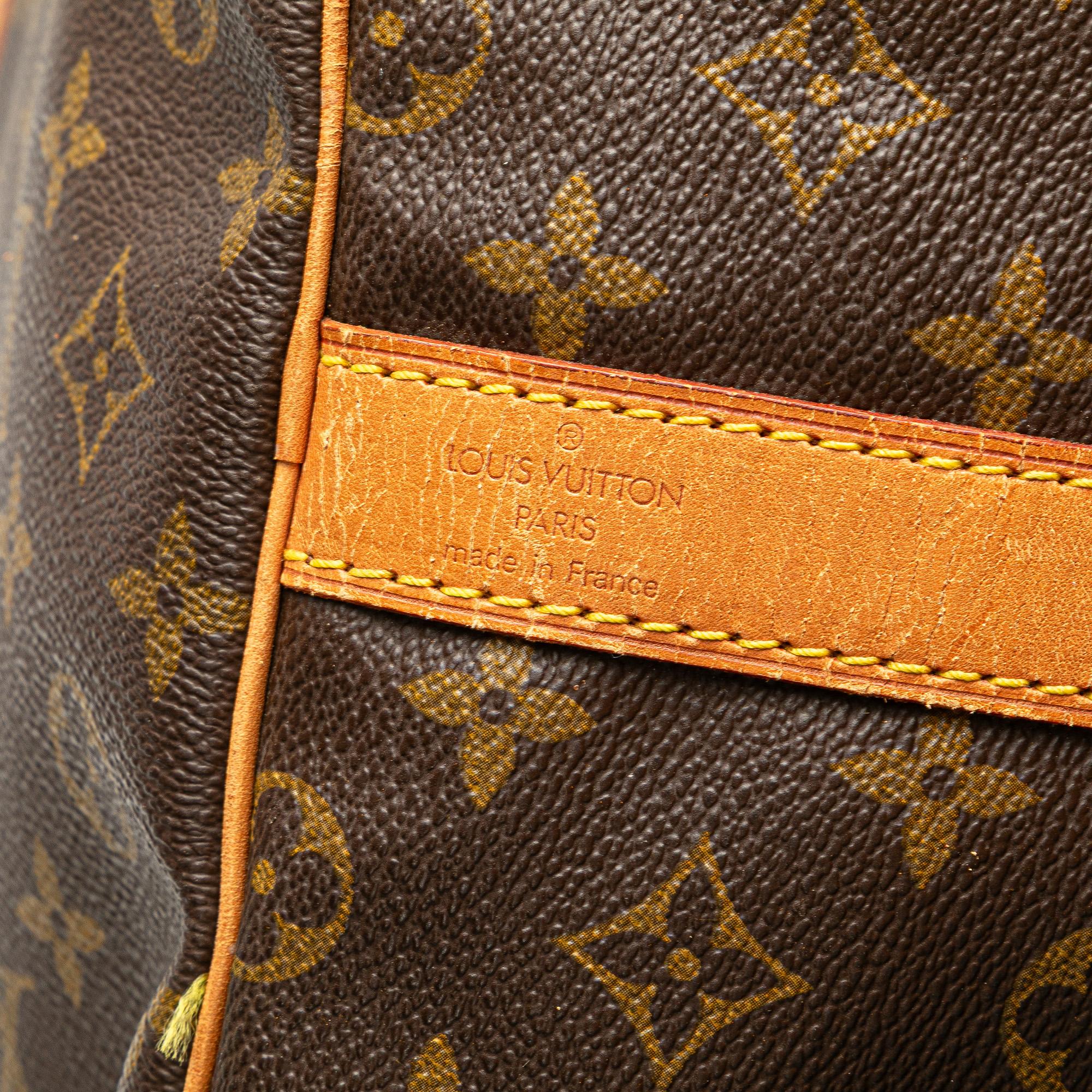 Louis Vuitton Monogram Keepall Bandouliere 60