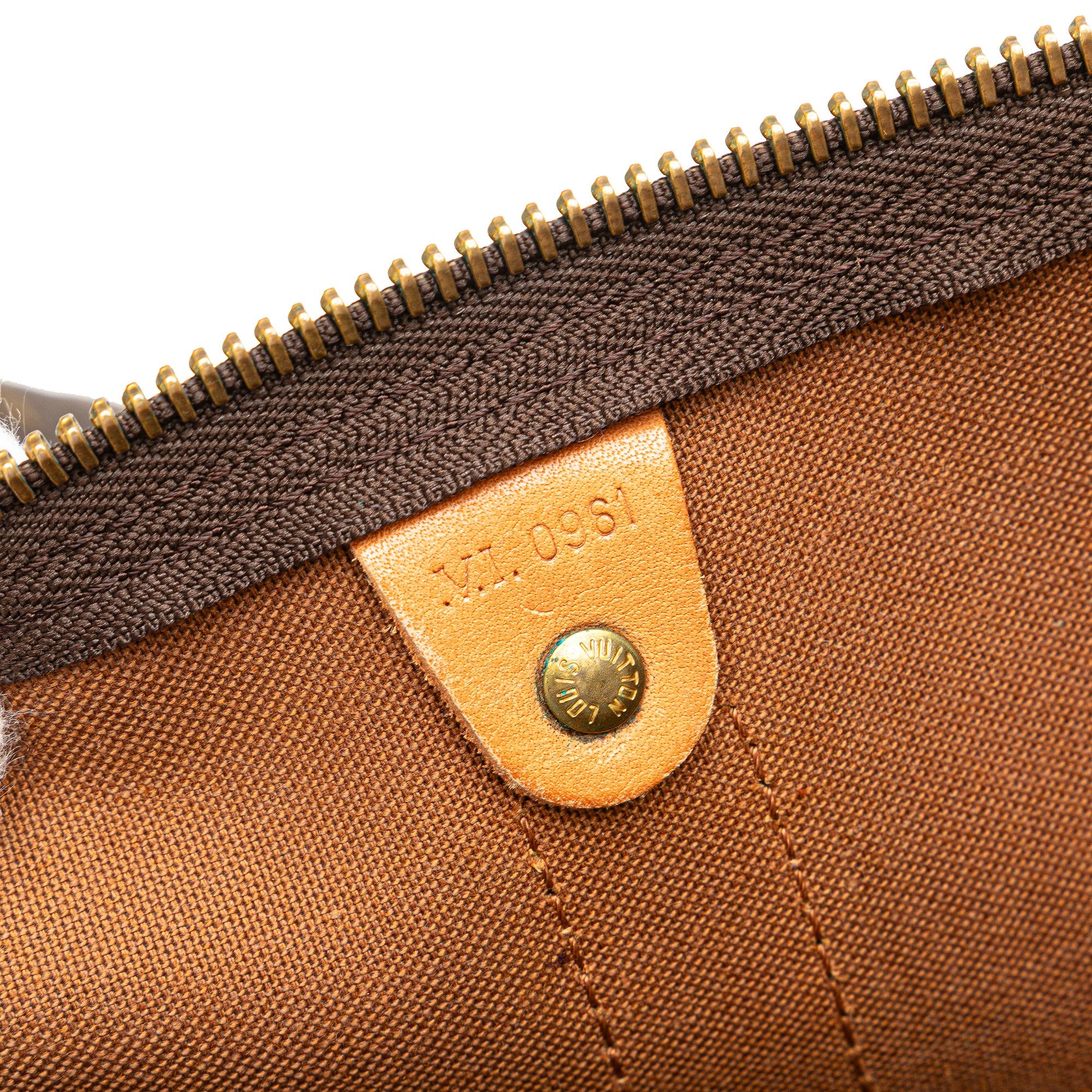 Louis Vuitton Monogram Keepall Bandouliere 60