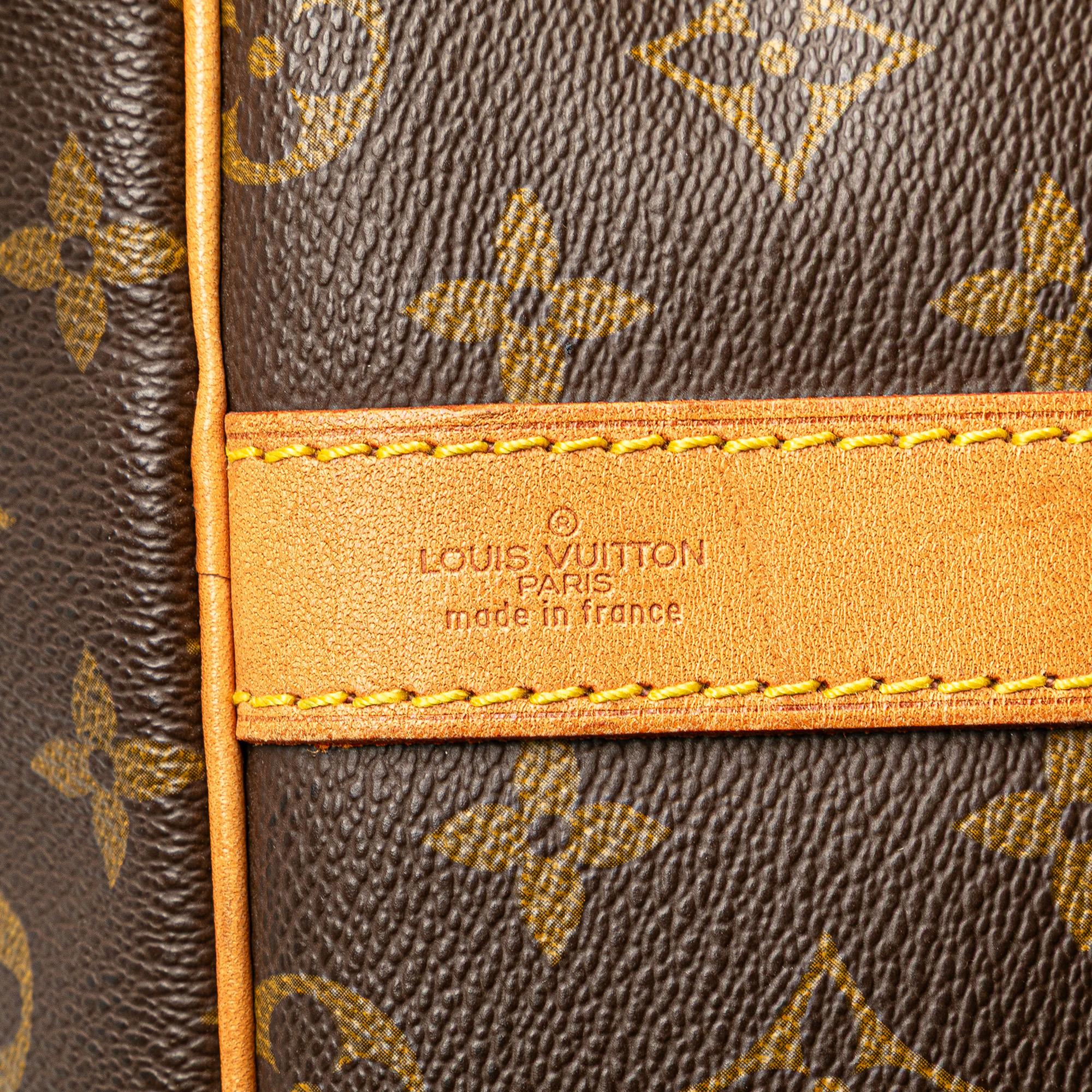 Louis Vuitton Monogram Keepall Bandouliere 60