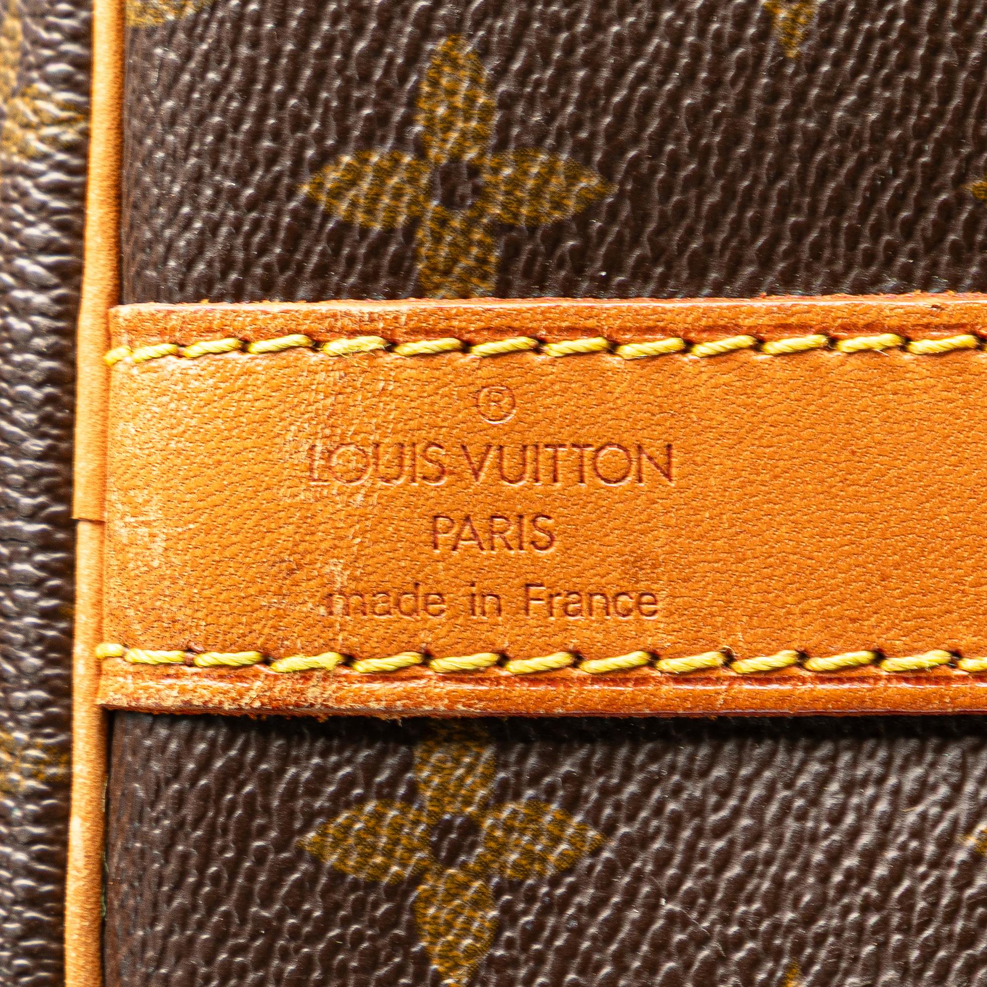 Louis Vuitton Monogram Keepall Bandouliere 60