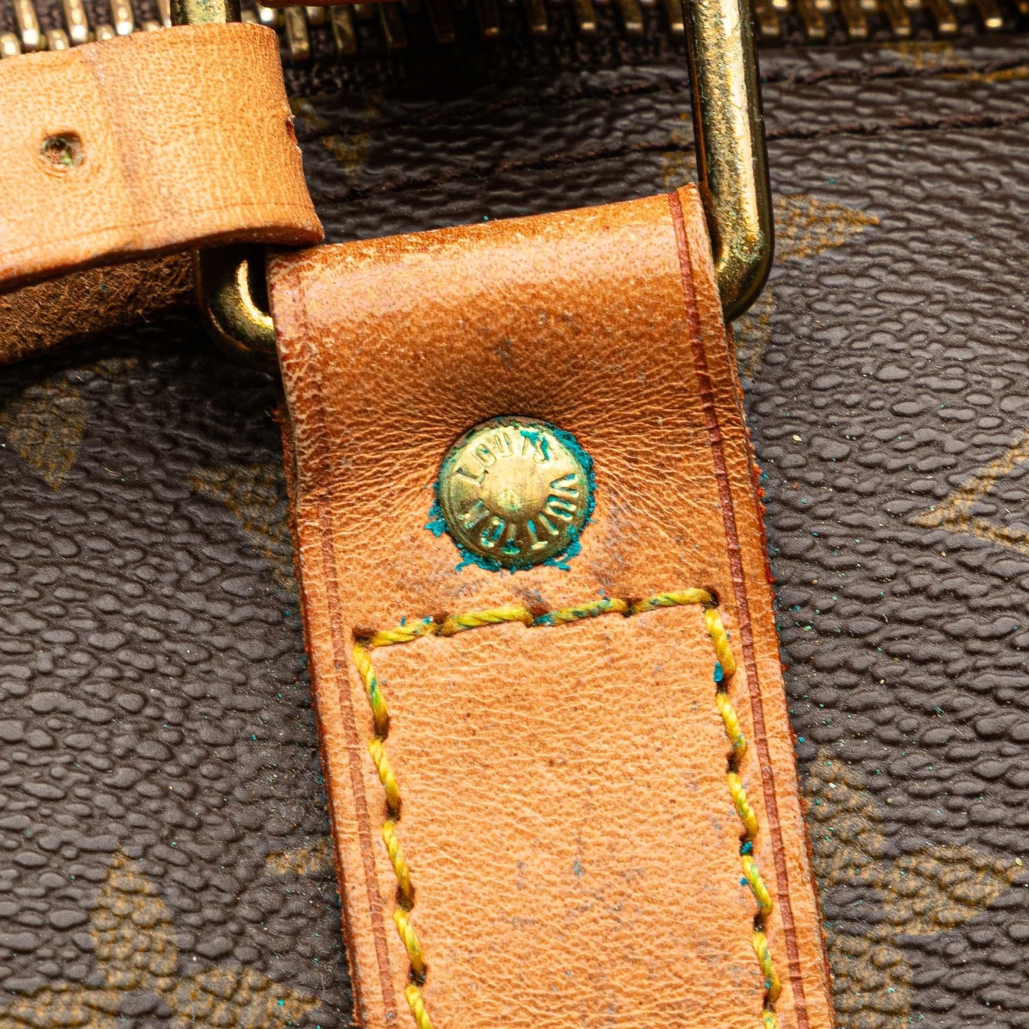 Louis Vuitton Monogram Keepall Bandouliere 60