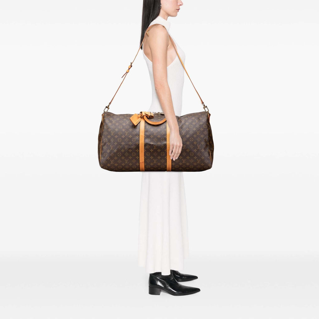Louis Vuitton Monogram Keepall Bandouliere 60