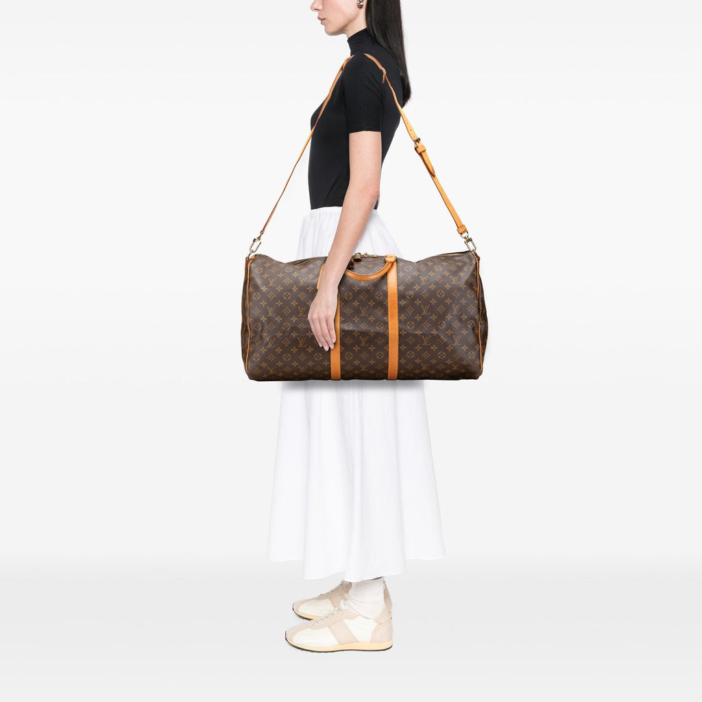 Louis Vuitton Monogram Keepall Bandouliere 60