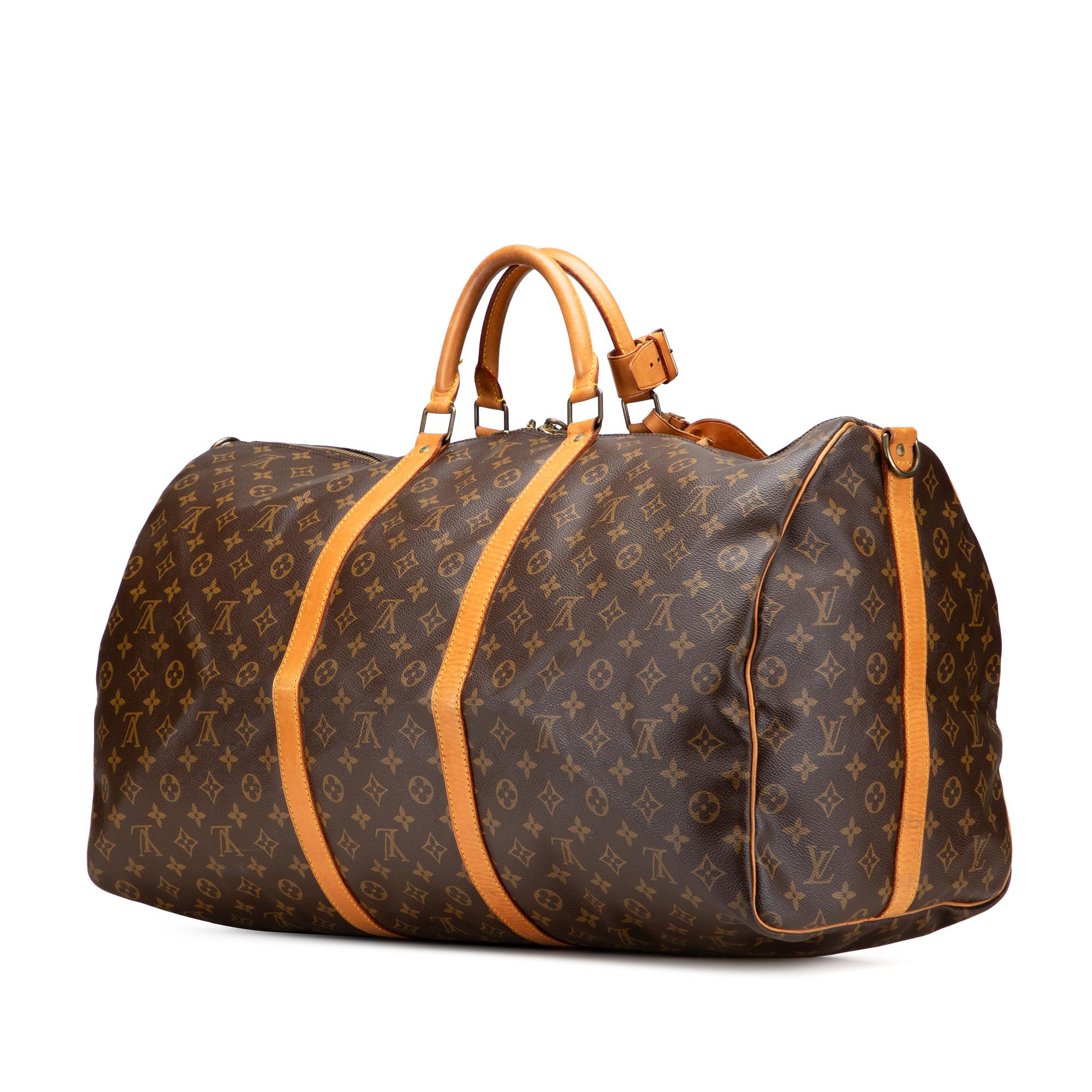 Louis Vuitton Monogram Keepall Bandouliere 60