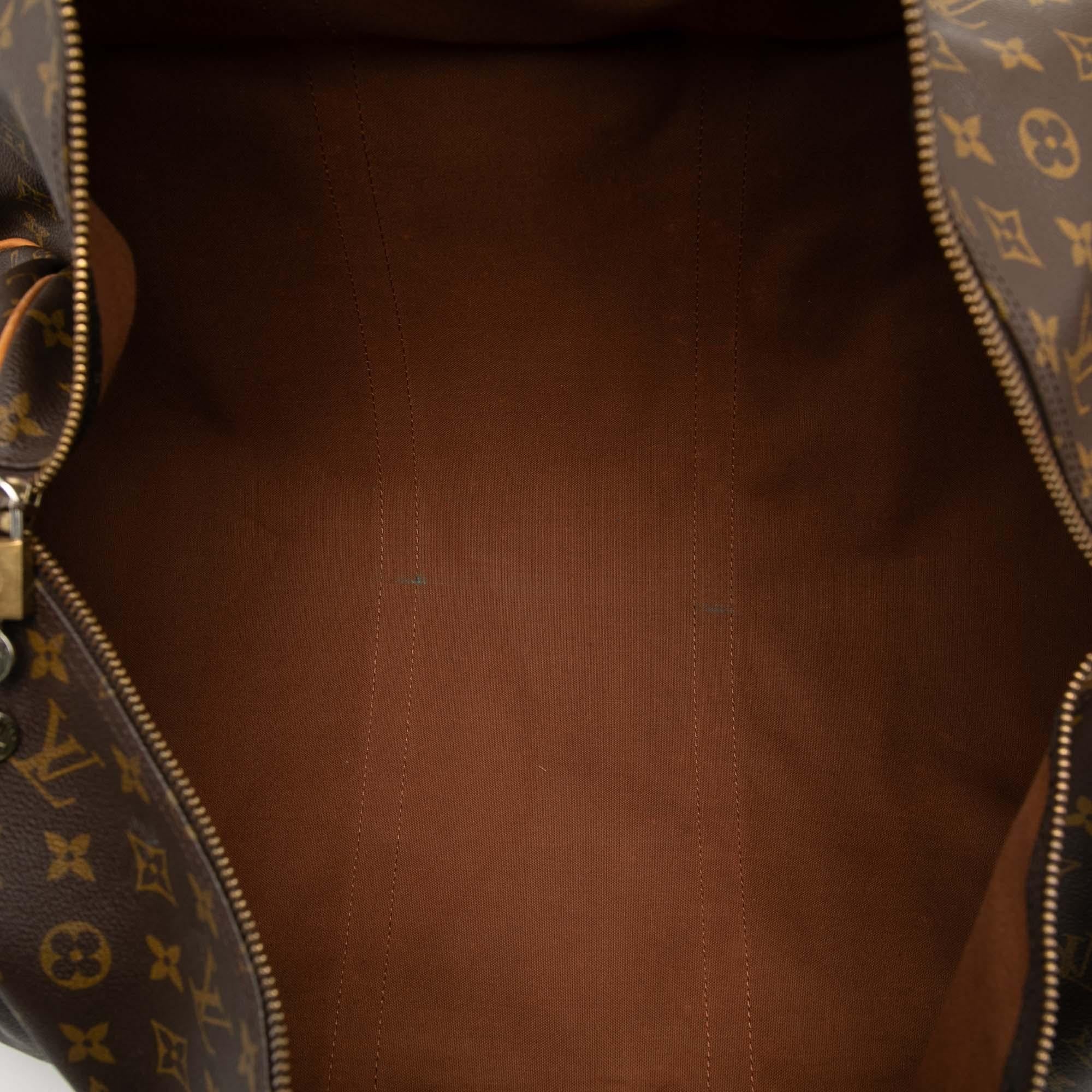 Louis Vuitton Monogram Keepall Bandouliere 60