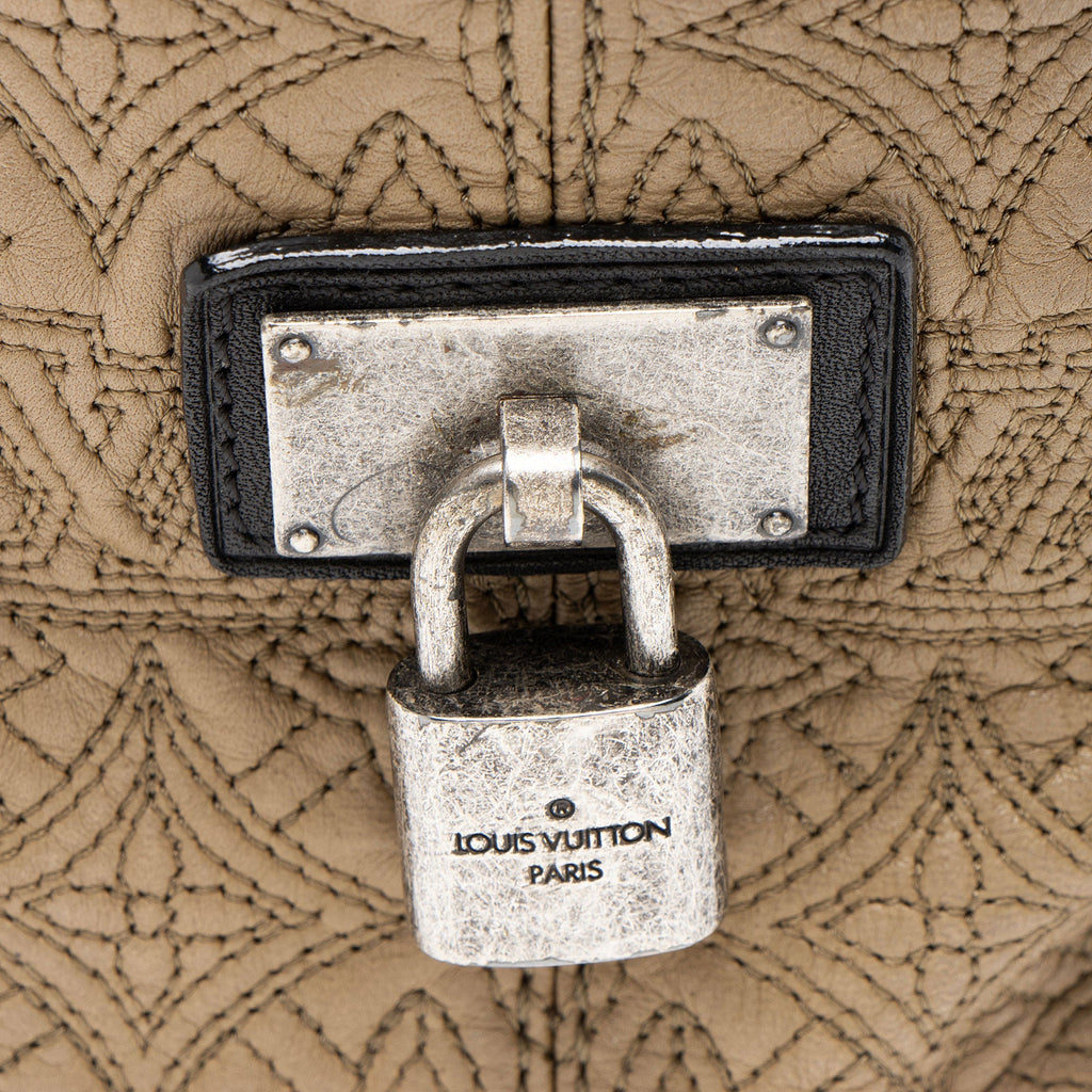 Louis Vuitton Monogram Lambskin Antheia GM Hobo