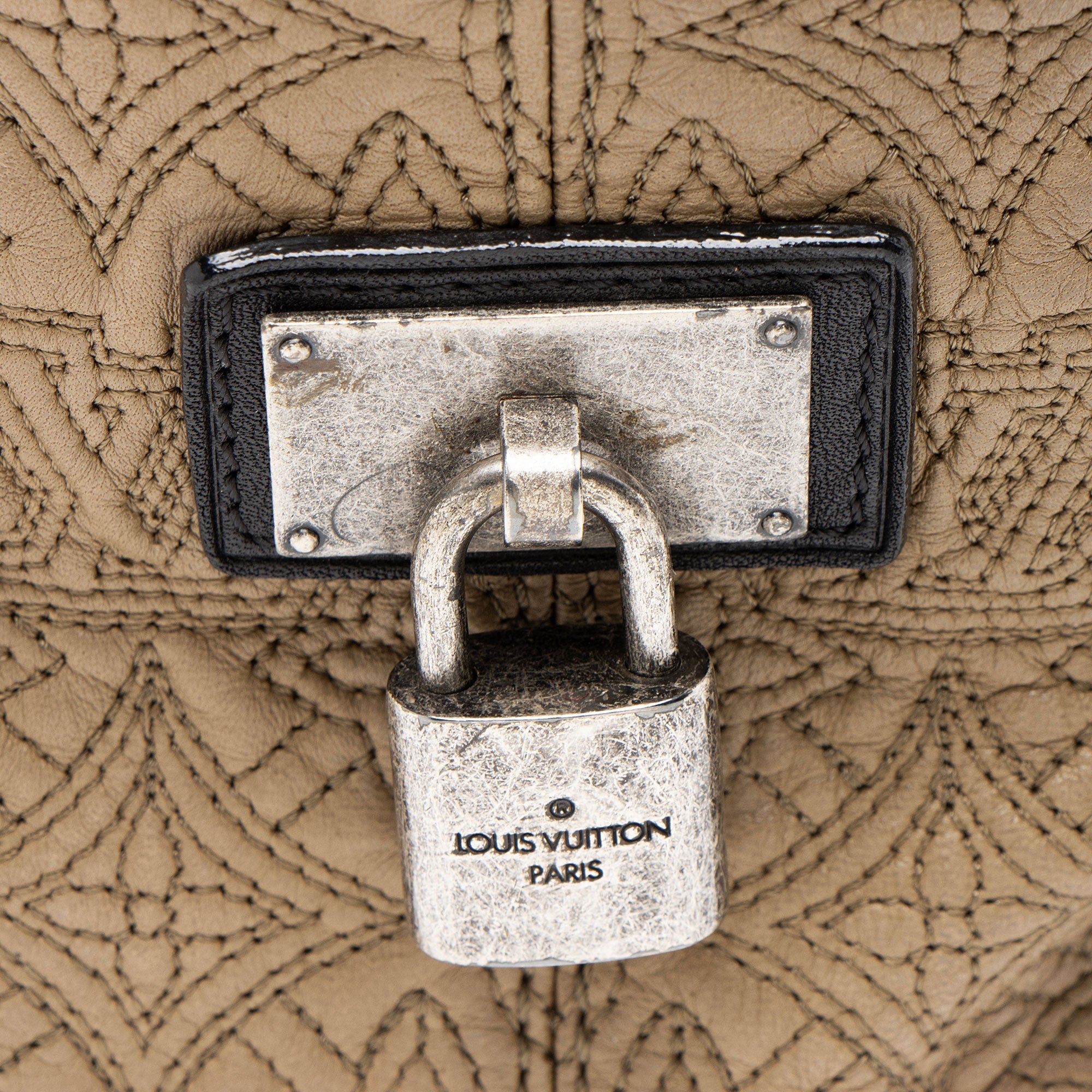 Louis Vuitton Monogram Lambskin Antheia GM Hobo