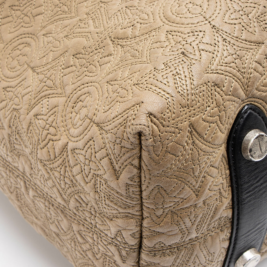 Louis Vuitton Monogram Lambskin Antheia GM Hobo