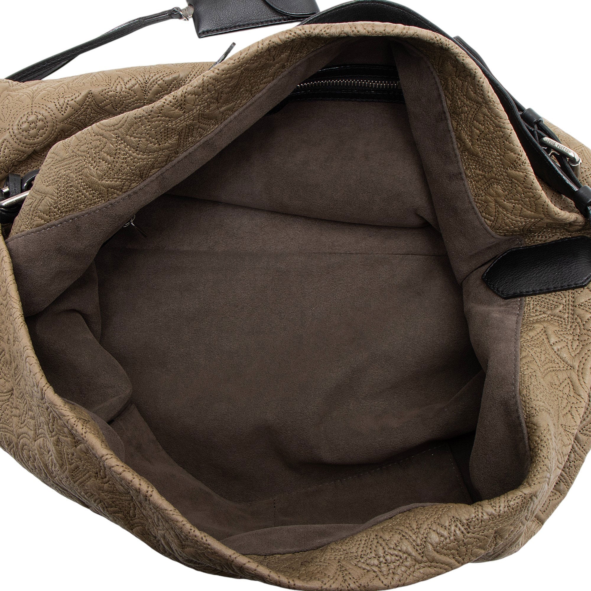 Louis Vuitton Monogram Lambskin Antheia GM Hobo